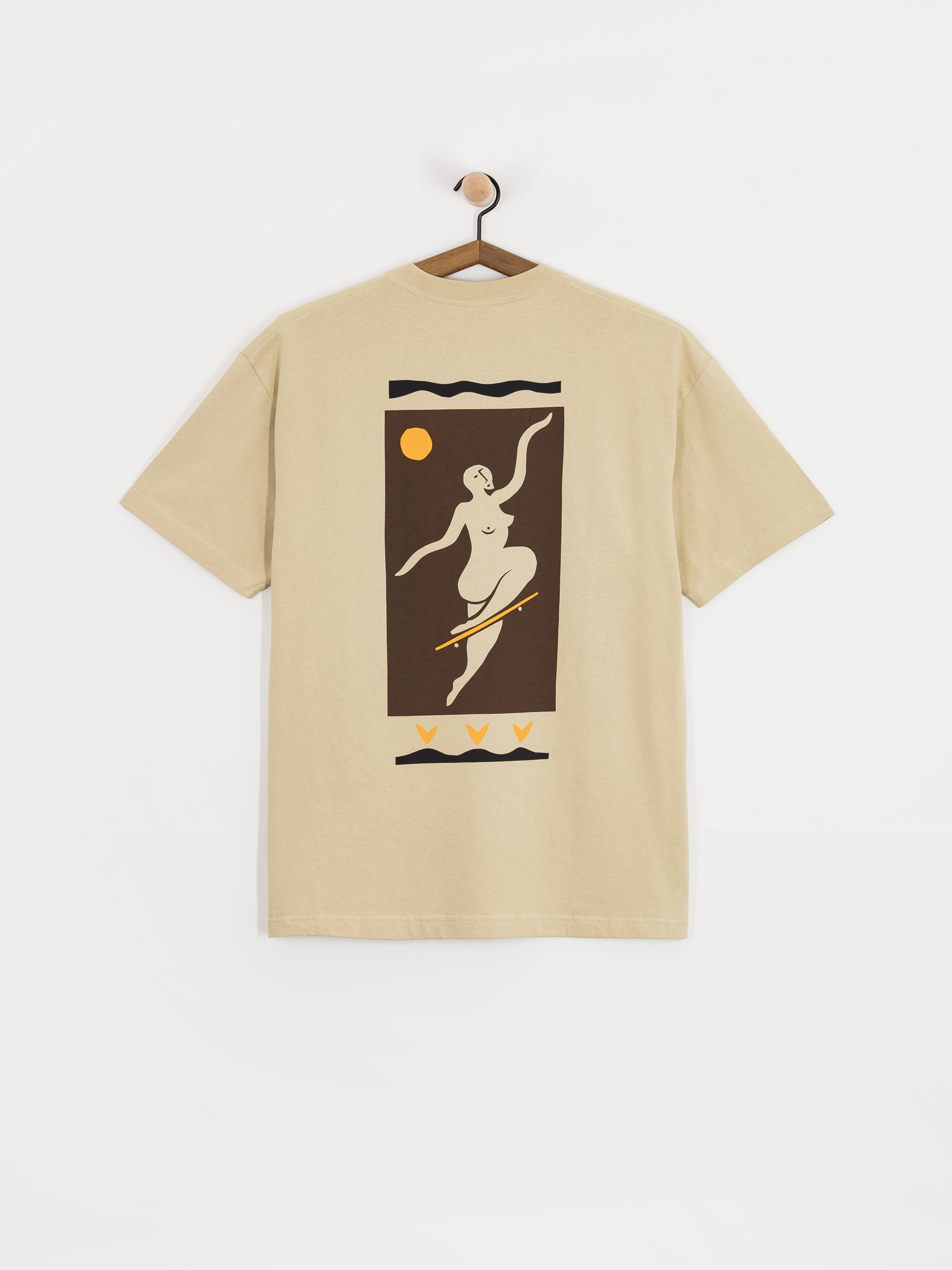 Tričko Polar Skate No Complies Forever (sand)