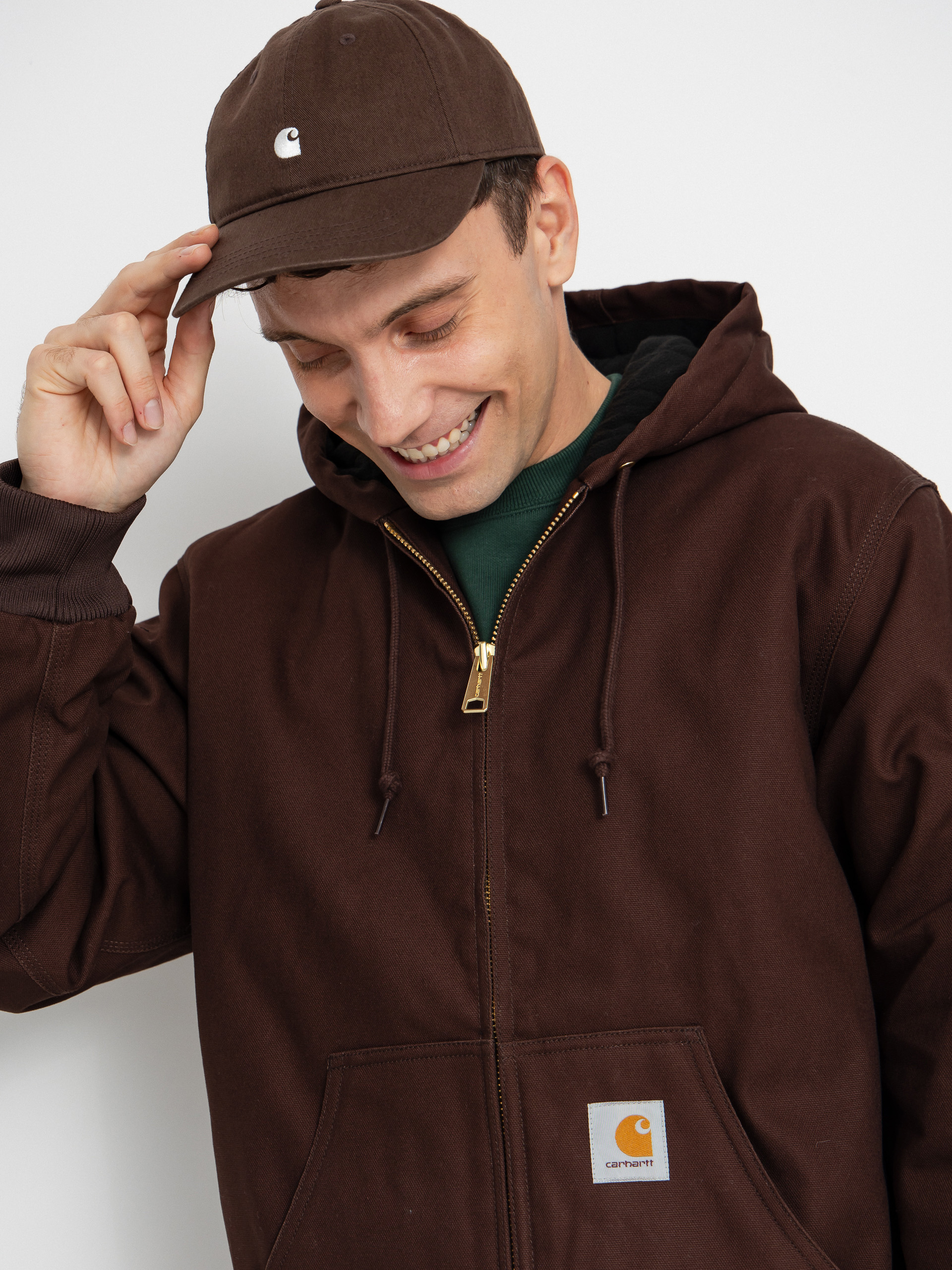Bunda Carhartt WIP Active (tobacco/rigid)
