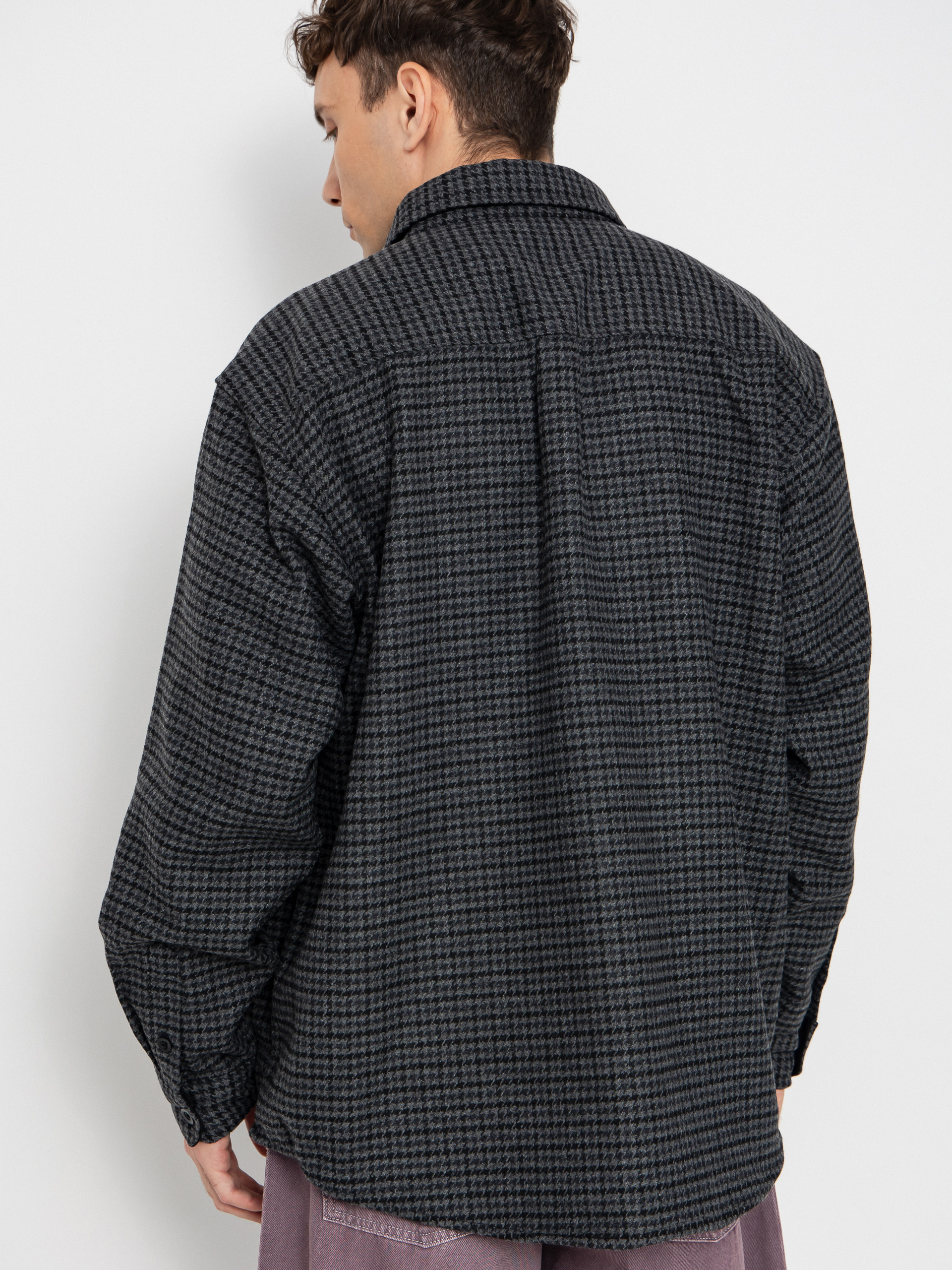 Košeľa Carhartt WIP Lowis (lowis houndstooth/grey heather)