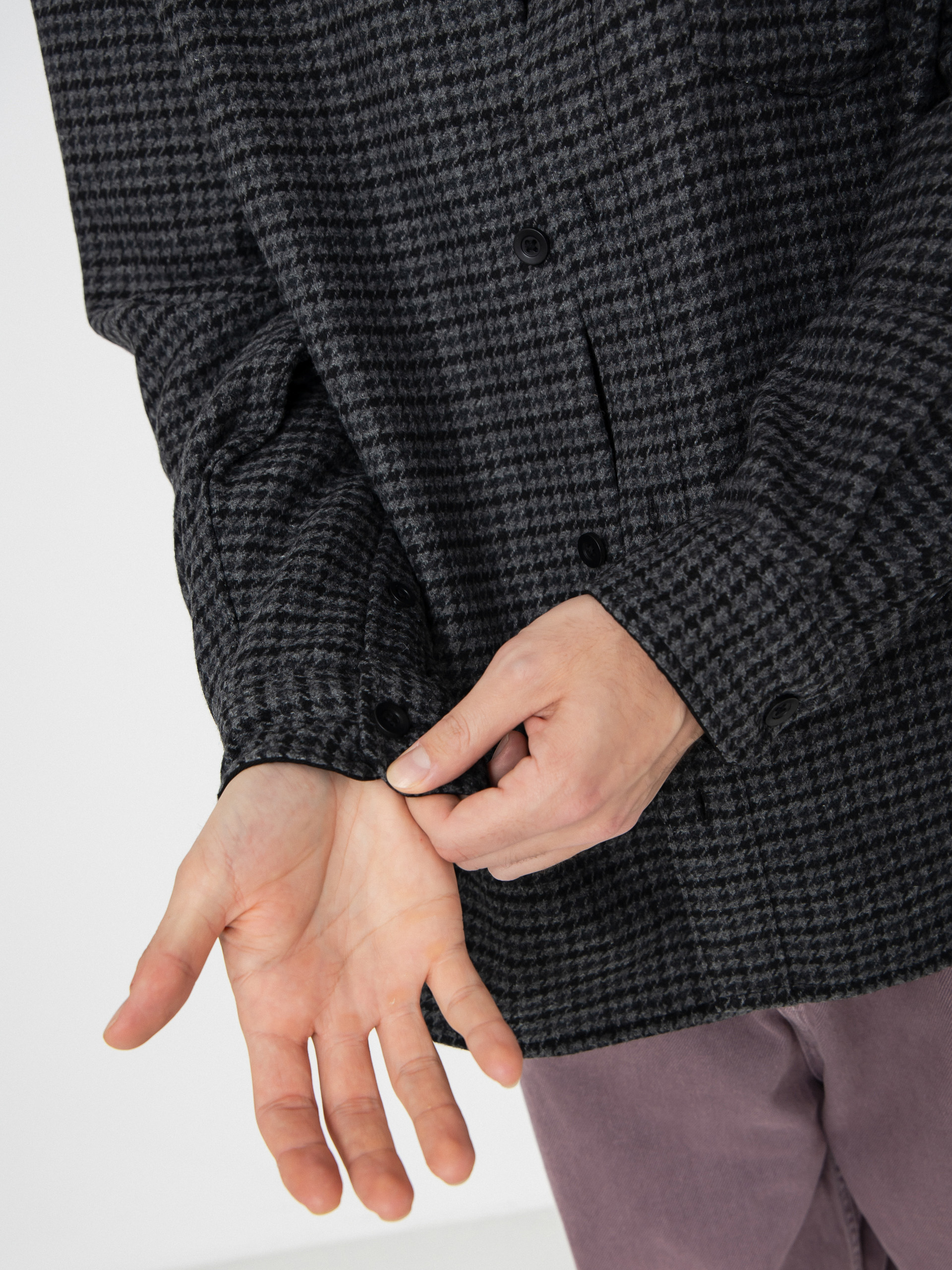 Košeľa Carhartt WIP Lowis (lowis houndstooth/grey heather)