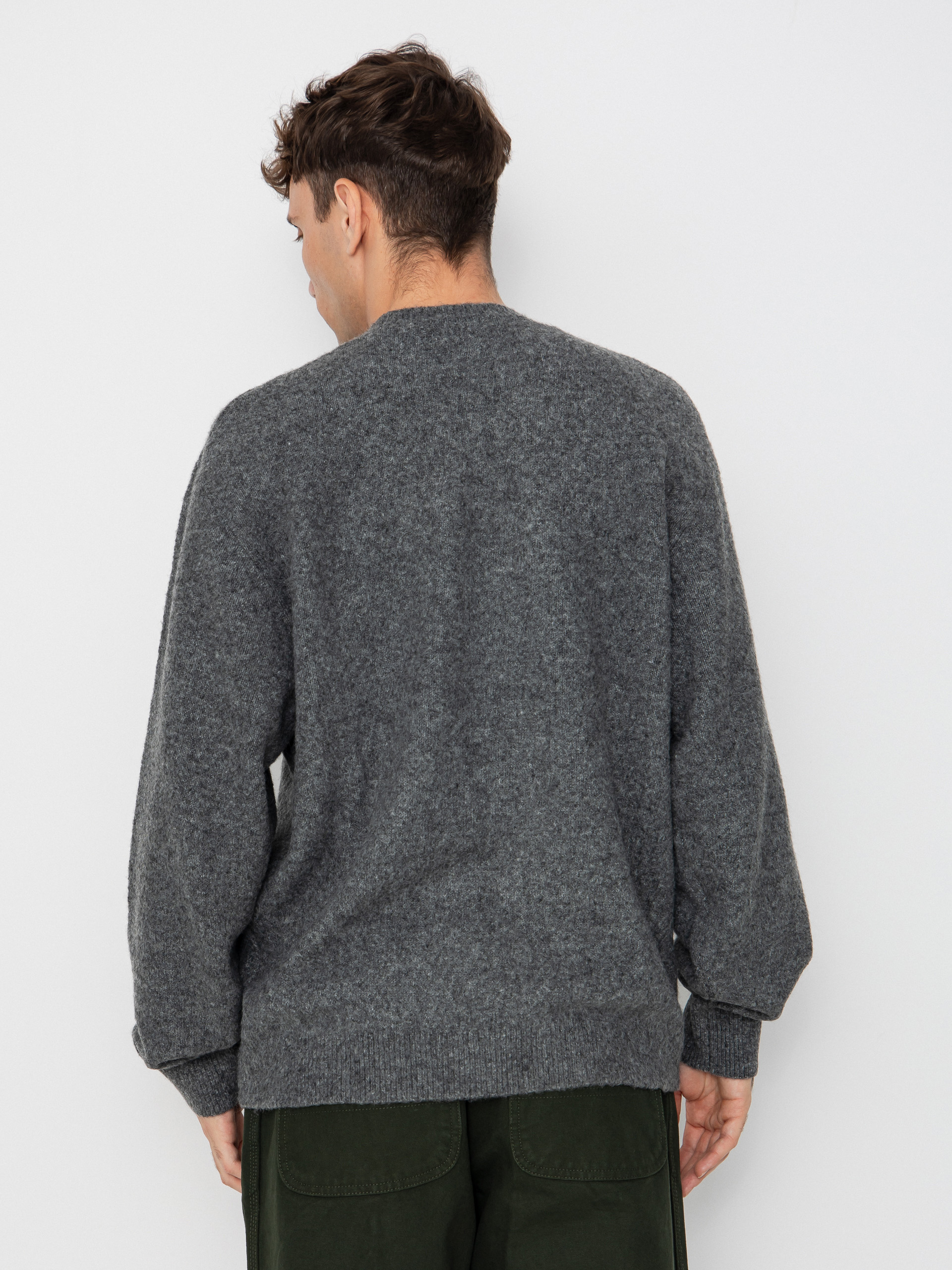 Sveter Carhartt WIP Curtis (tangled graphite)