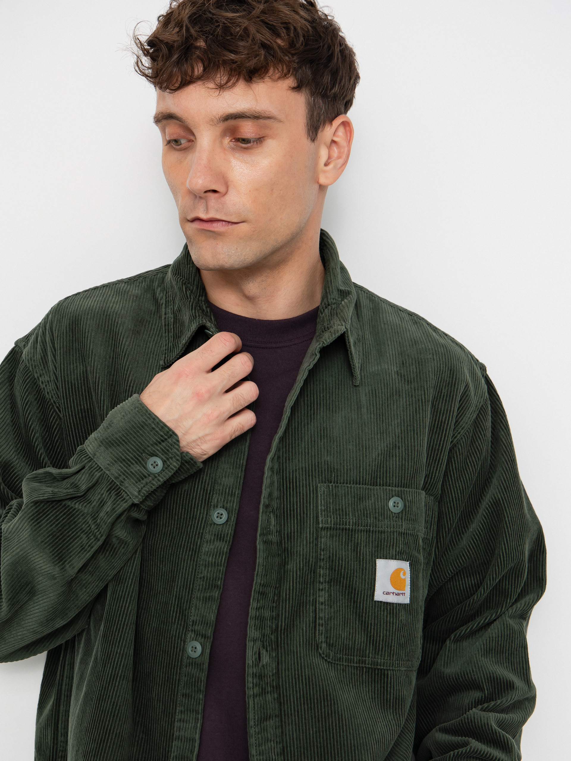 Košeľa Carhartt WIP Flint (opuntia)