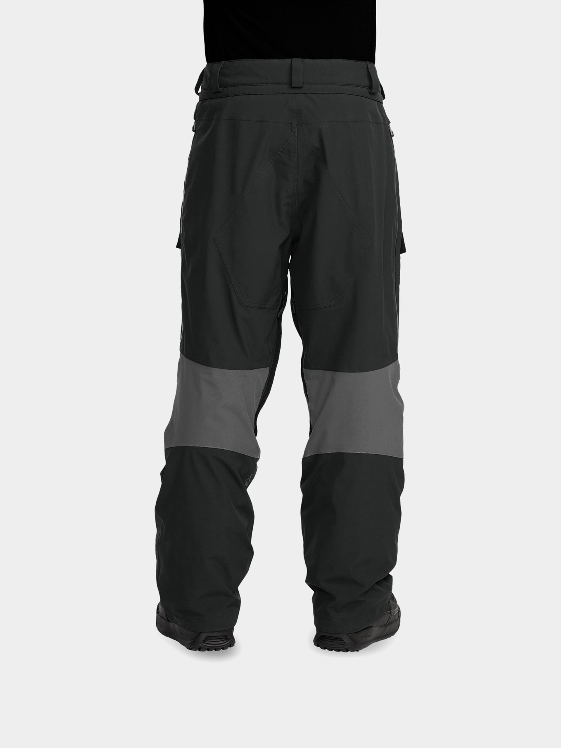 Pánske Snowboardové nohavice Volcom Rnge Stretch 30K (black)