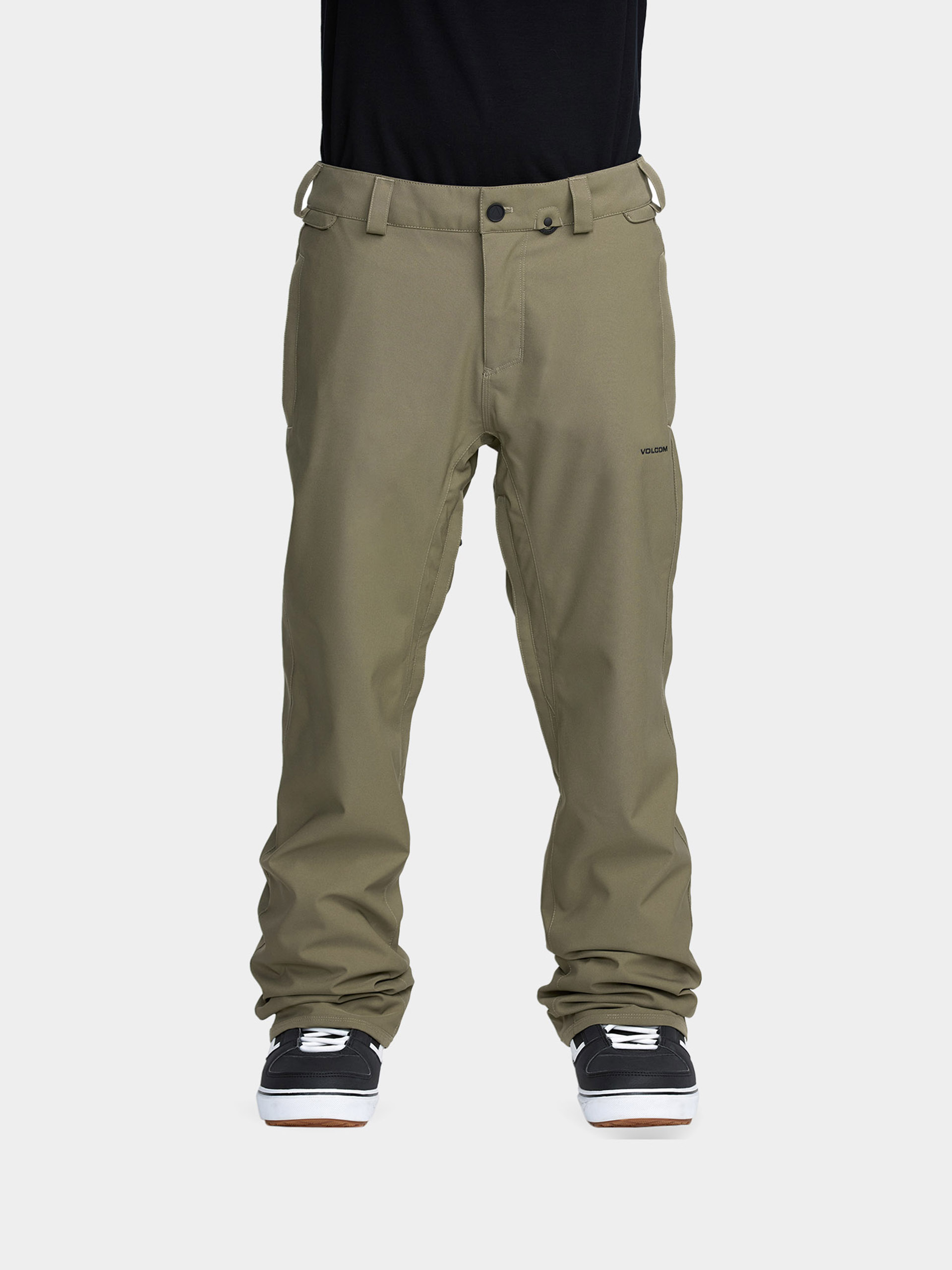 Snowboardovu00e9 nohavice Volcom Freakin Snow Chino (military)