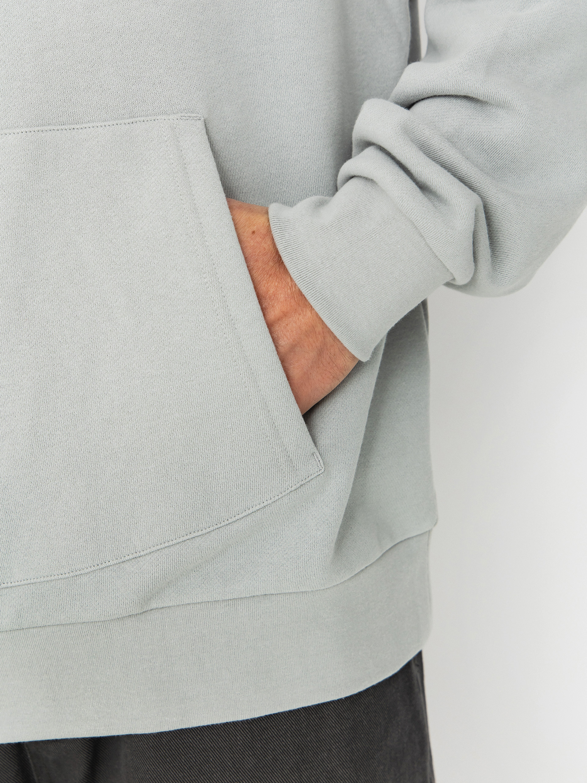 Mikina s kapucňou RipNDip Nerm On Wheels HD (grey)