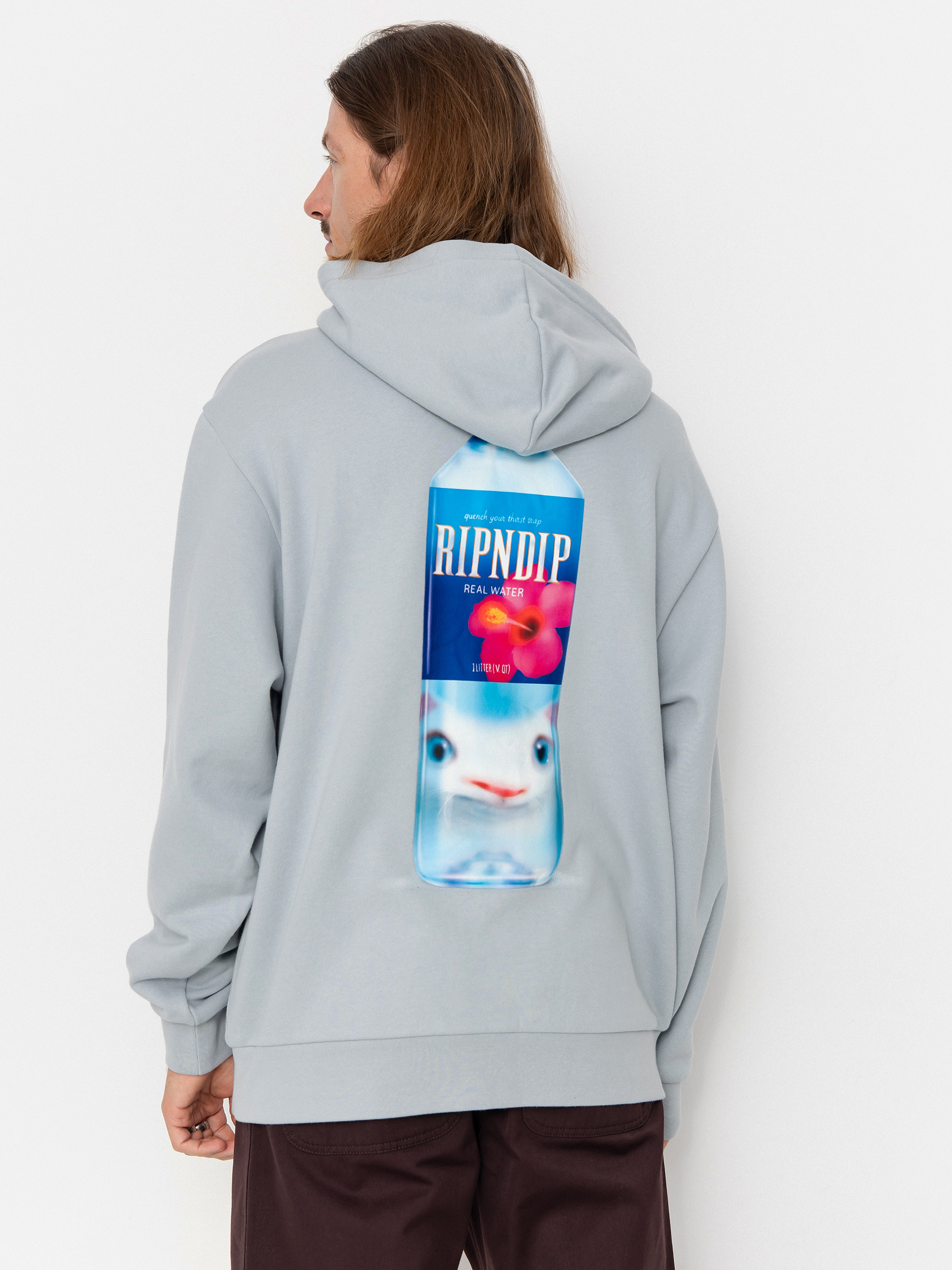 Mikina s kapucňou RipNDip Real Water HD