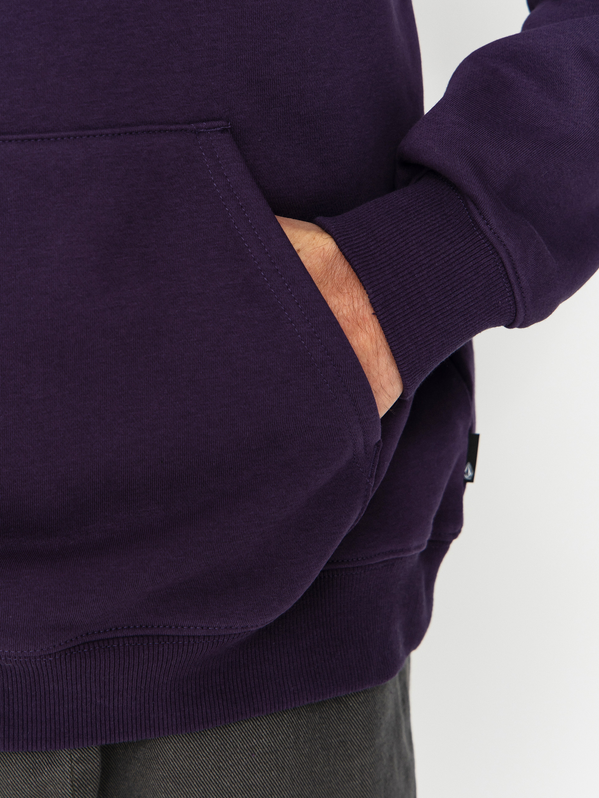 Mikina s kapucňou Volcom Watanite HD (dark purple)