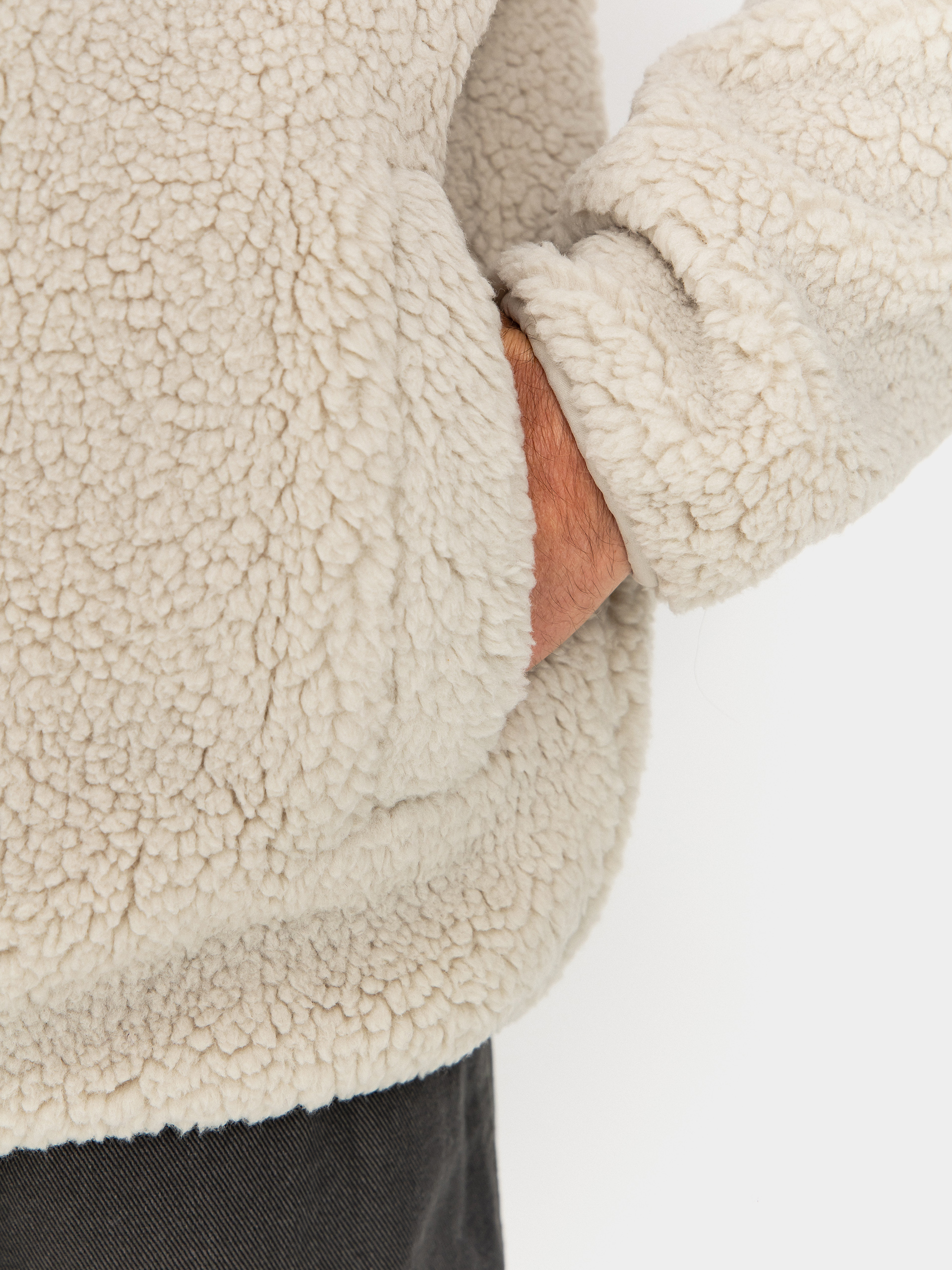 Pánsky Mikina Volcom Muzzer Fuzzar (stone)