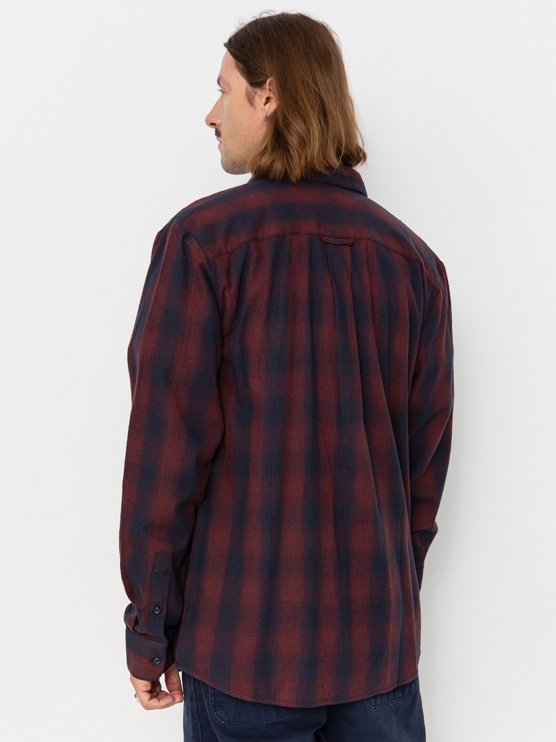 Košeľa Volcom Shadowstone Flannel (navy)