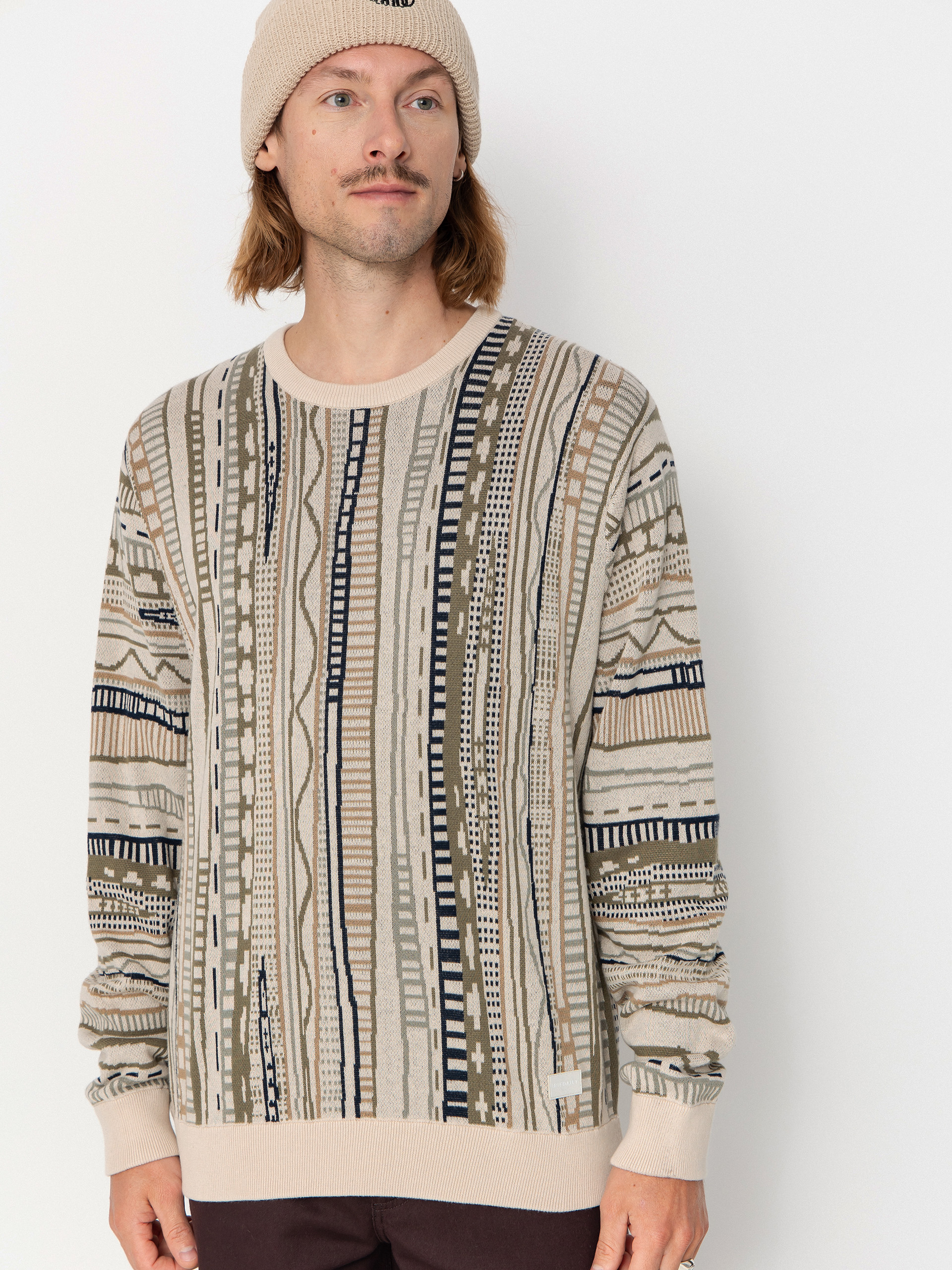 Sveter Iriedaily Theodore Knit (cool olive)