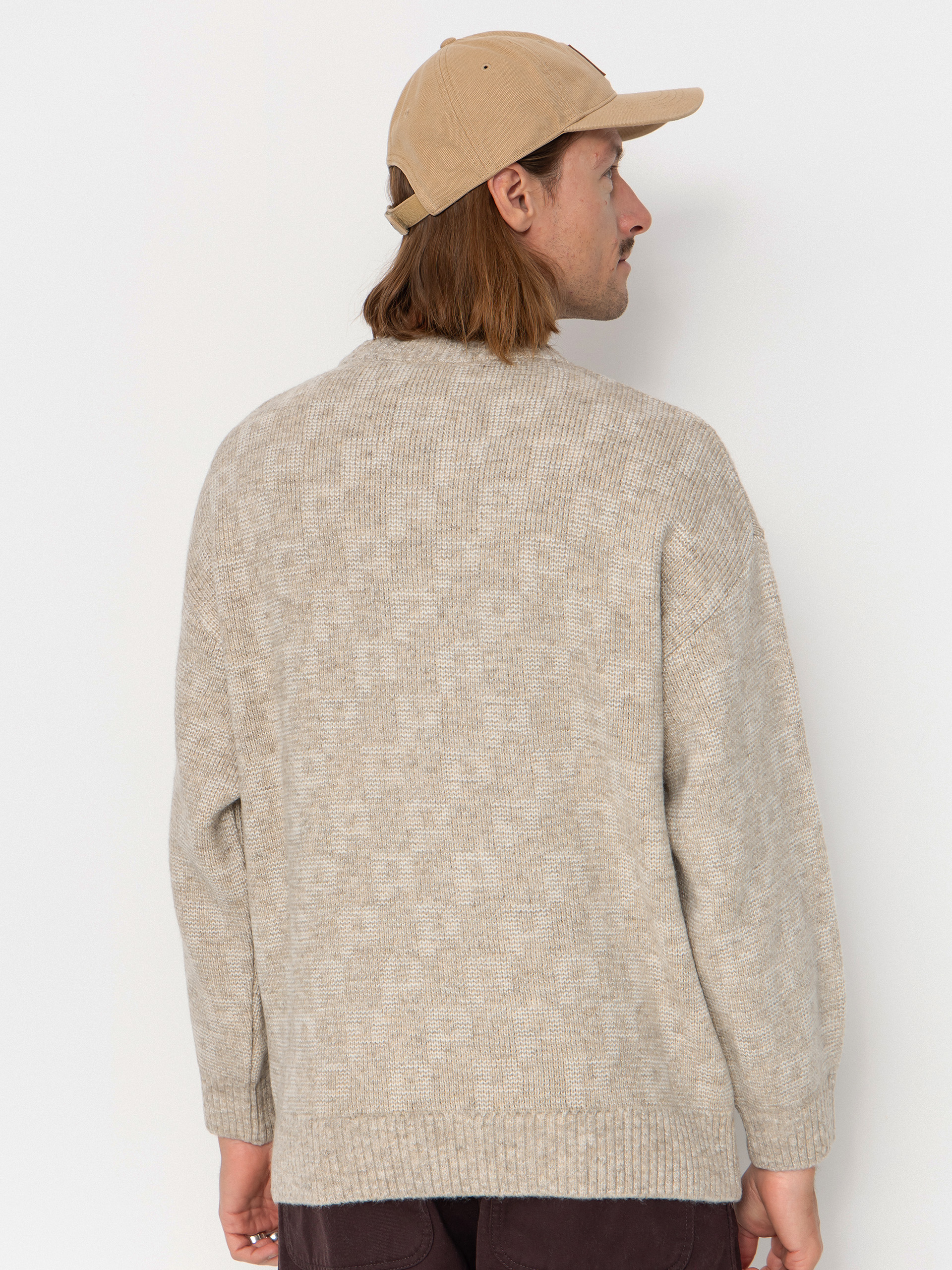 Sveter Polar Skate George P Pattern (sand)