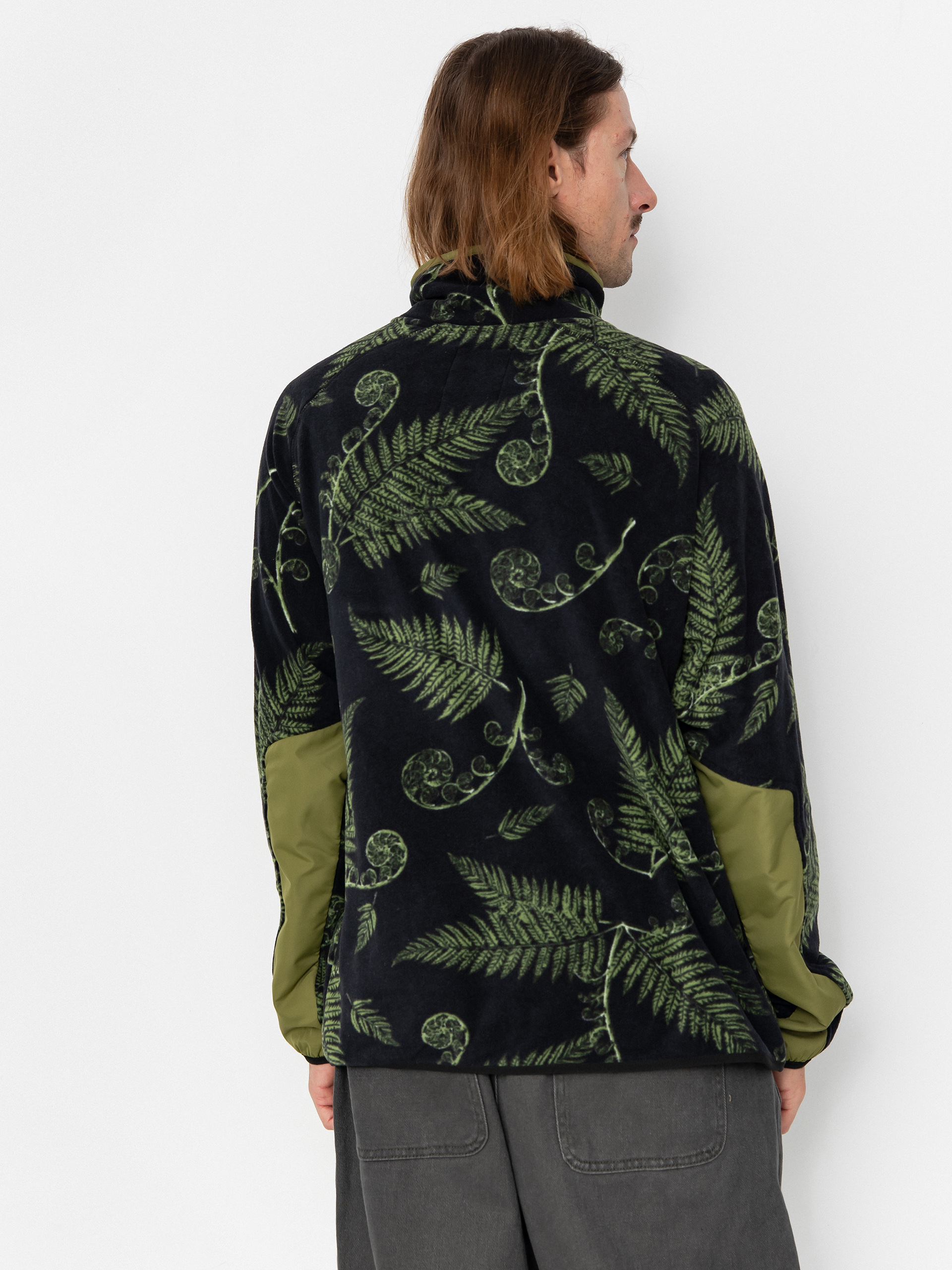 Pánsky Flísová mikina Kavu Teannaway (fiddlehead)