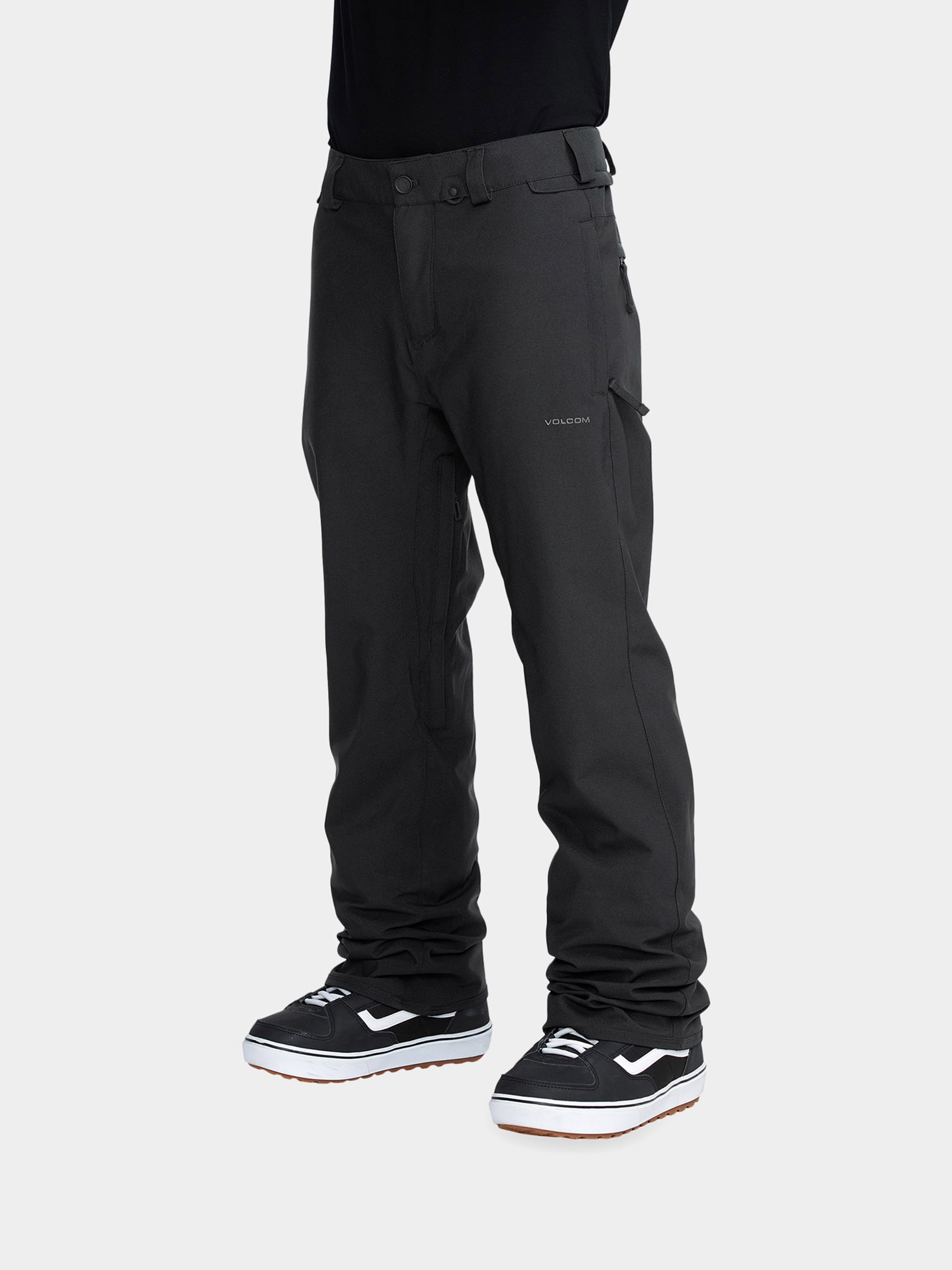 Pánske Snowboardové nohavice Volcom Freakin Snow Chino (black)