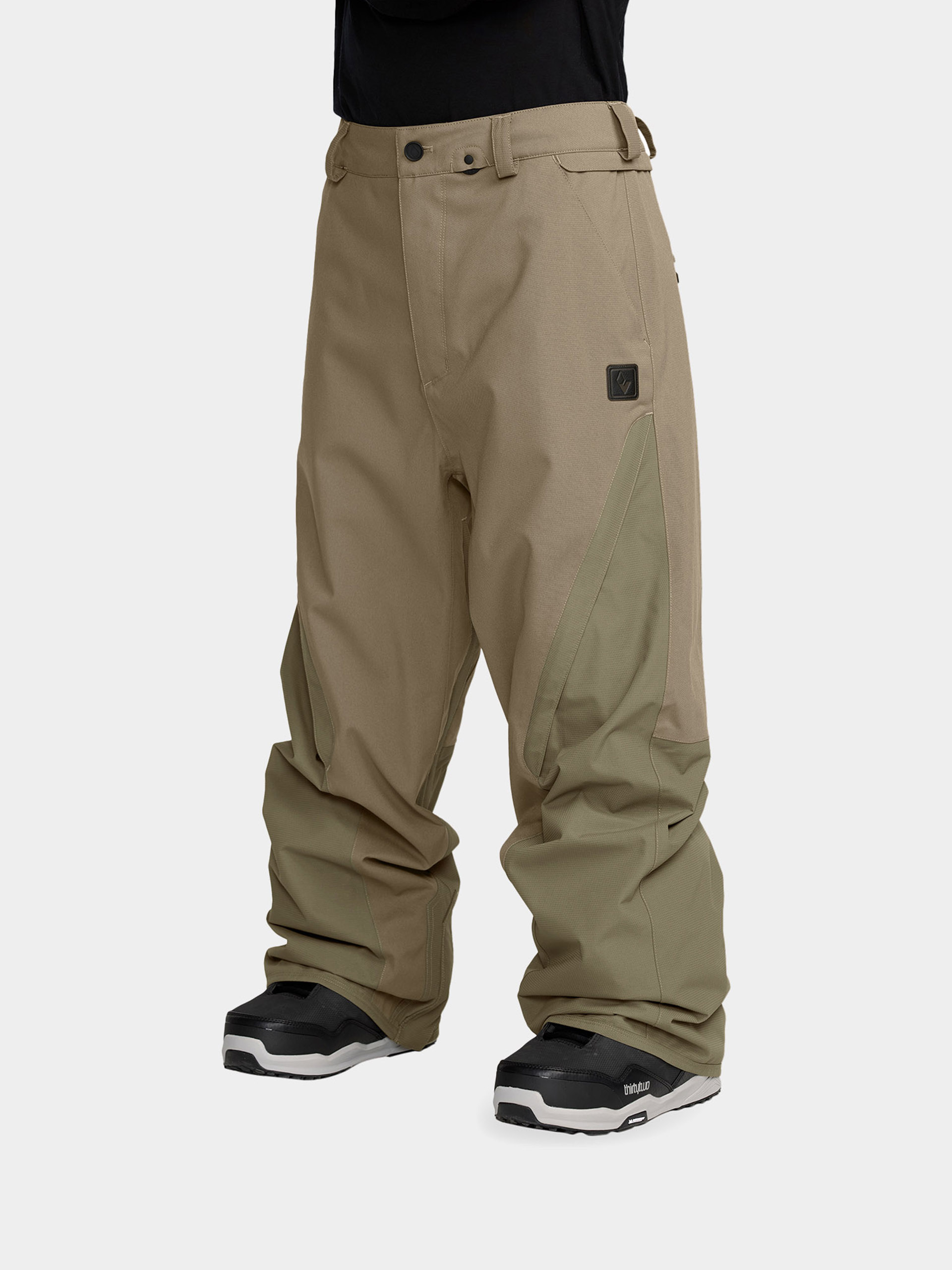 Pánske Snowboardové nohavice Volcom Kleveland (military)