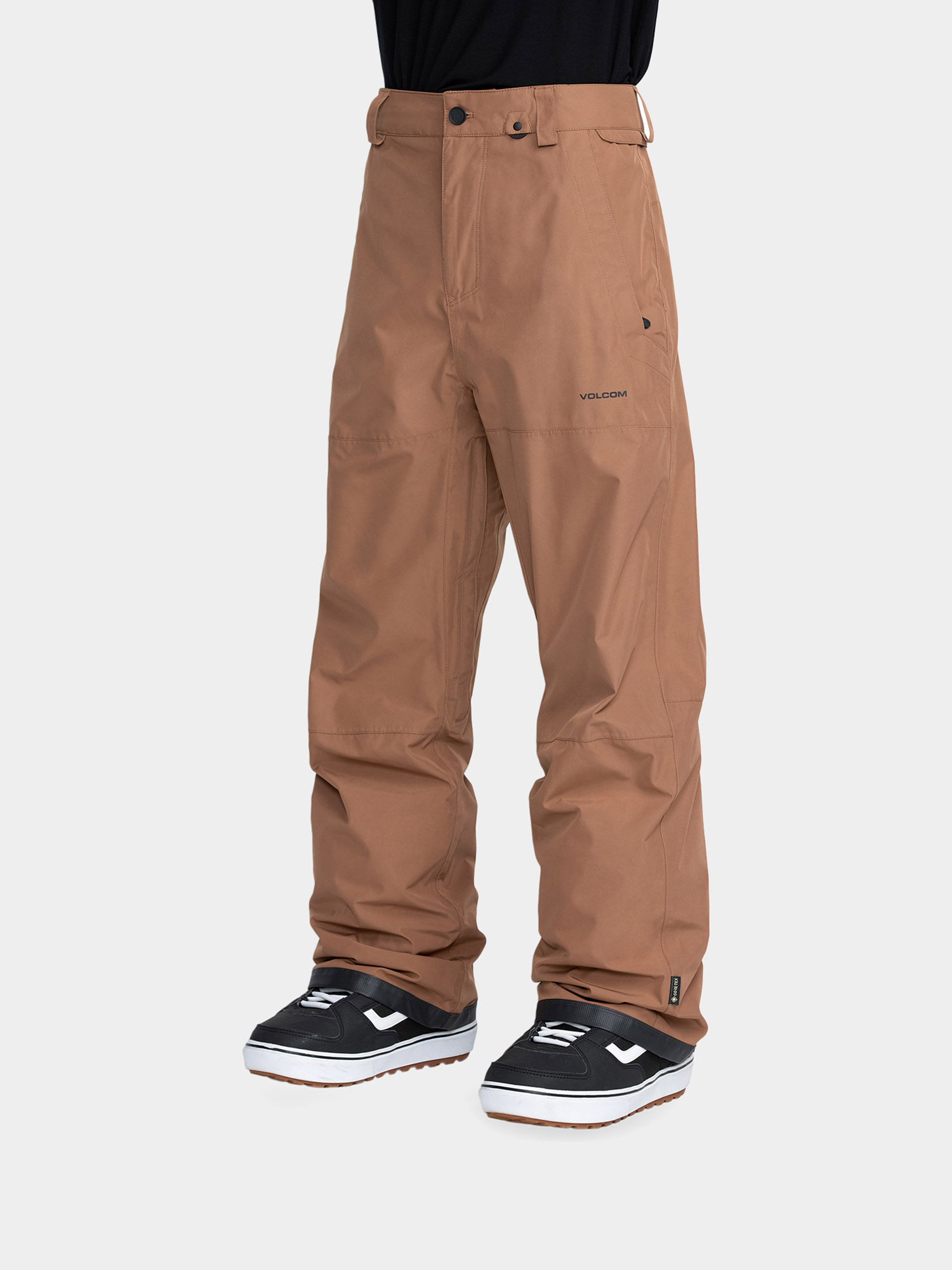 Pánske Snowboardové nohavice Volcom Dua Gore Tex (terra brown)