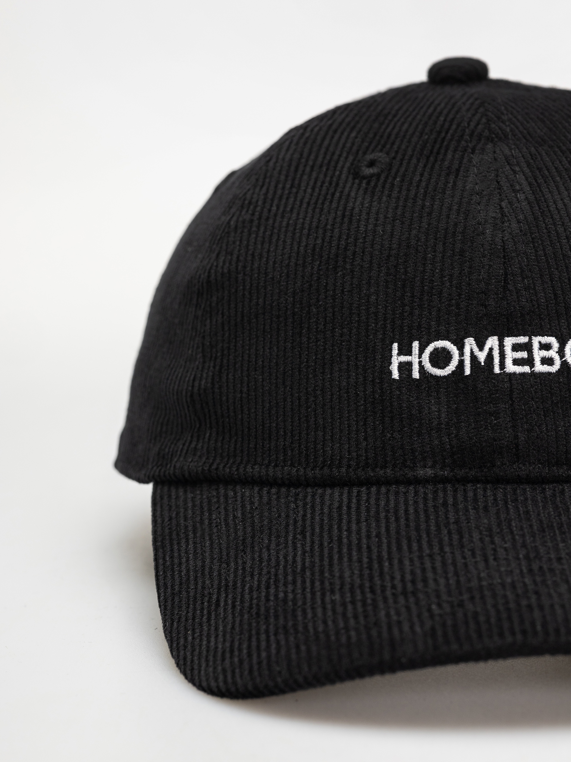 Šiltovka Homeboy Straight Cord Cap (black)