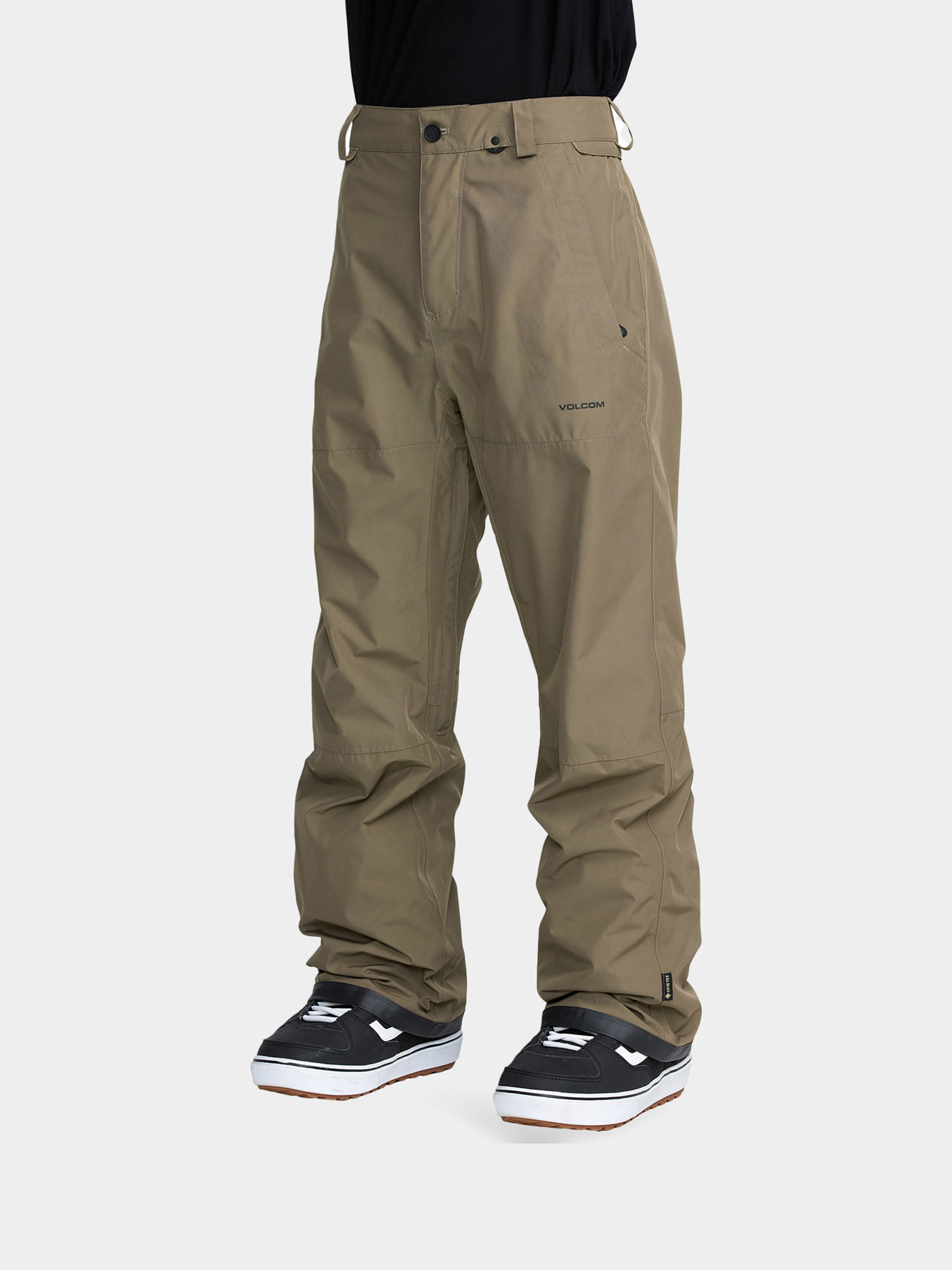 Pánske Snowboardové nohavice Volcom Dua Gore Tex (military)