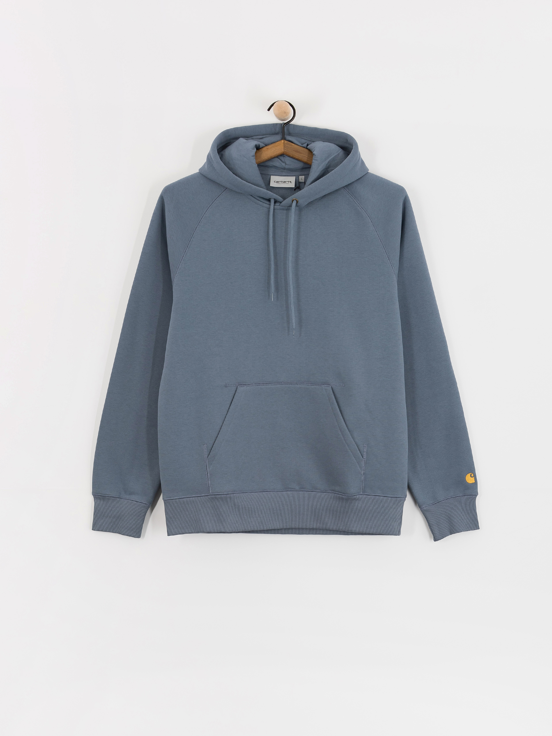Mikina s kapucňou Carhartt WIP Chase HD (angelite/gold)