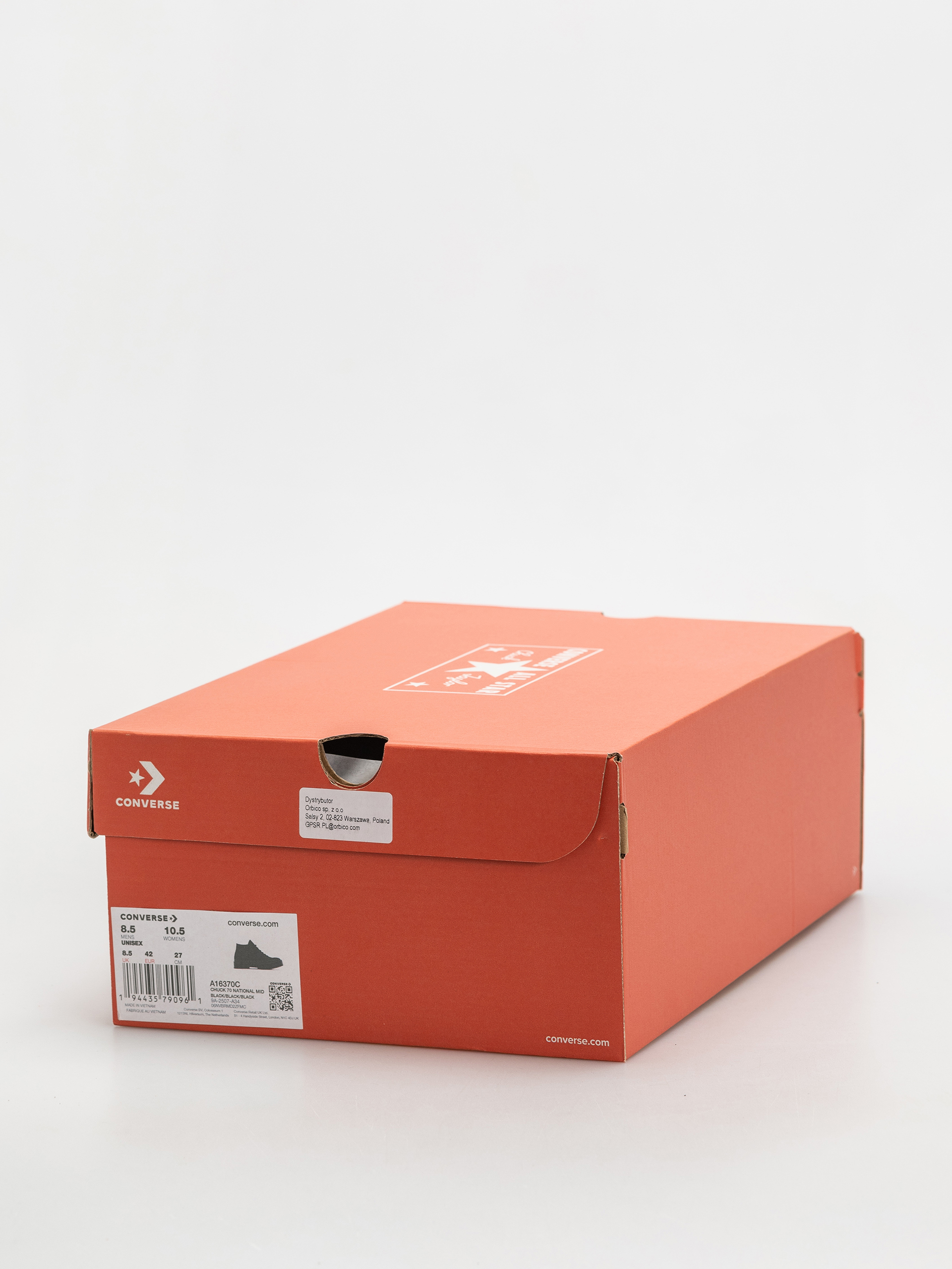 Tenisky Converse Chuck 70 National Mid (black/black/black)