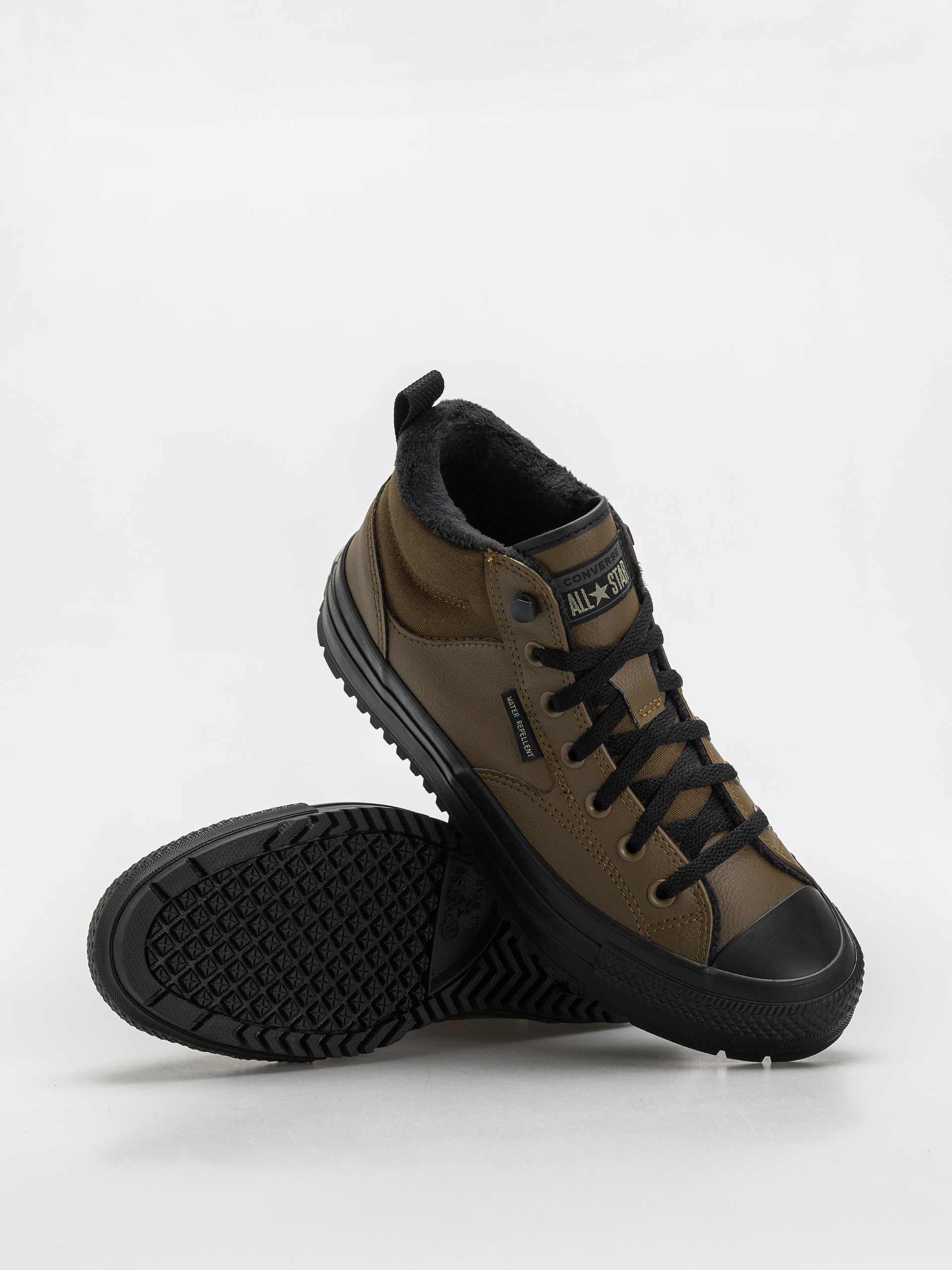 Topánky Converse Chuck Taylor All Star Malden Street (boot/mid/olive)