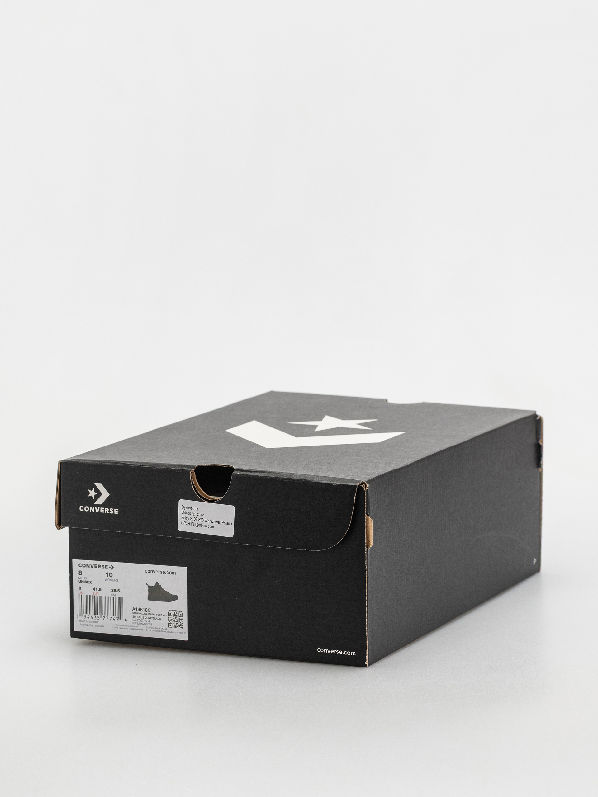 Topánky Converse Chuck Taylor All Star Malden Street (boot/mid/olive)