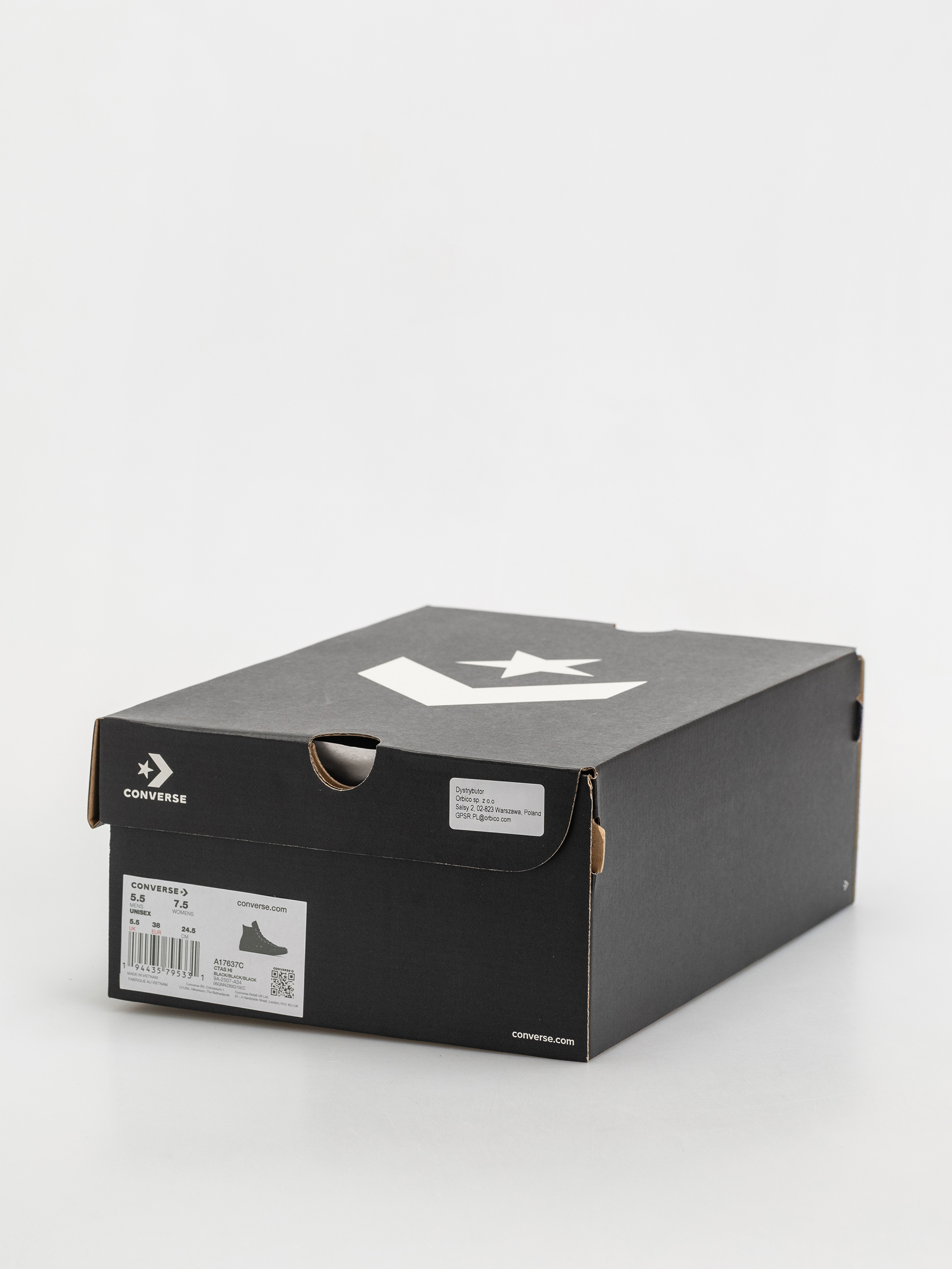 Tenisky Converse Chuck Taylor All Star Hi (black/black/black)