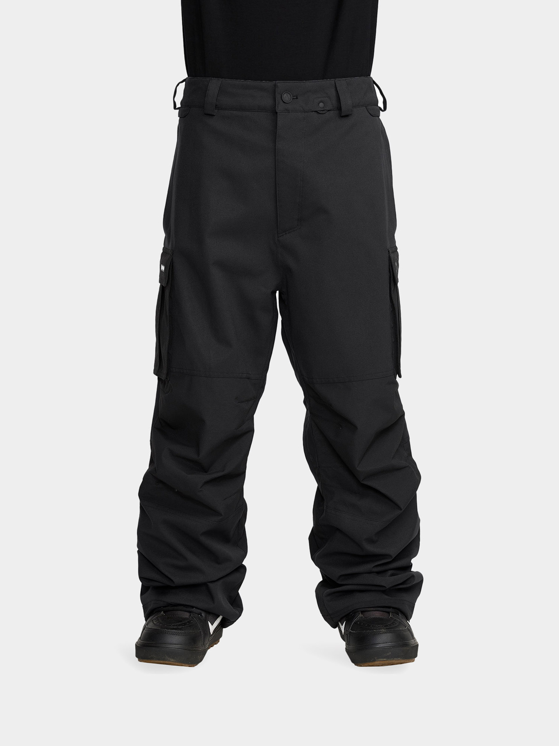 Snowboardové nohavice Volcom Nwrk Baggy (black)