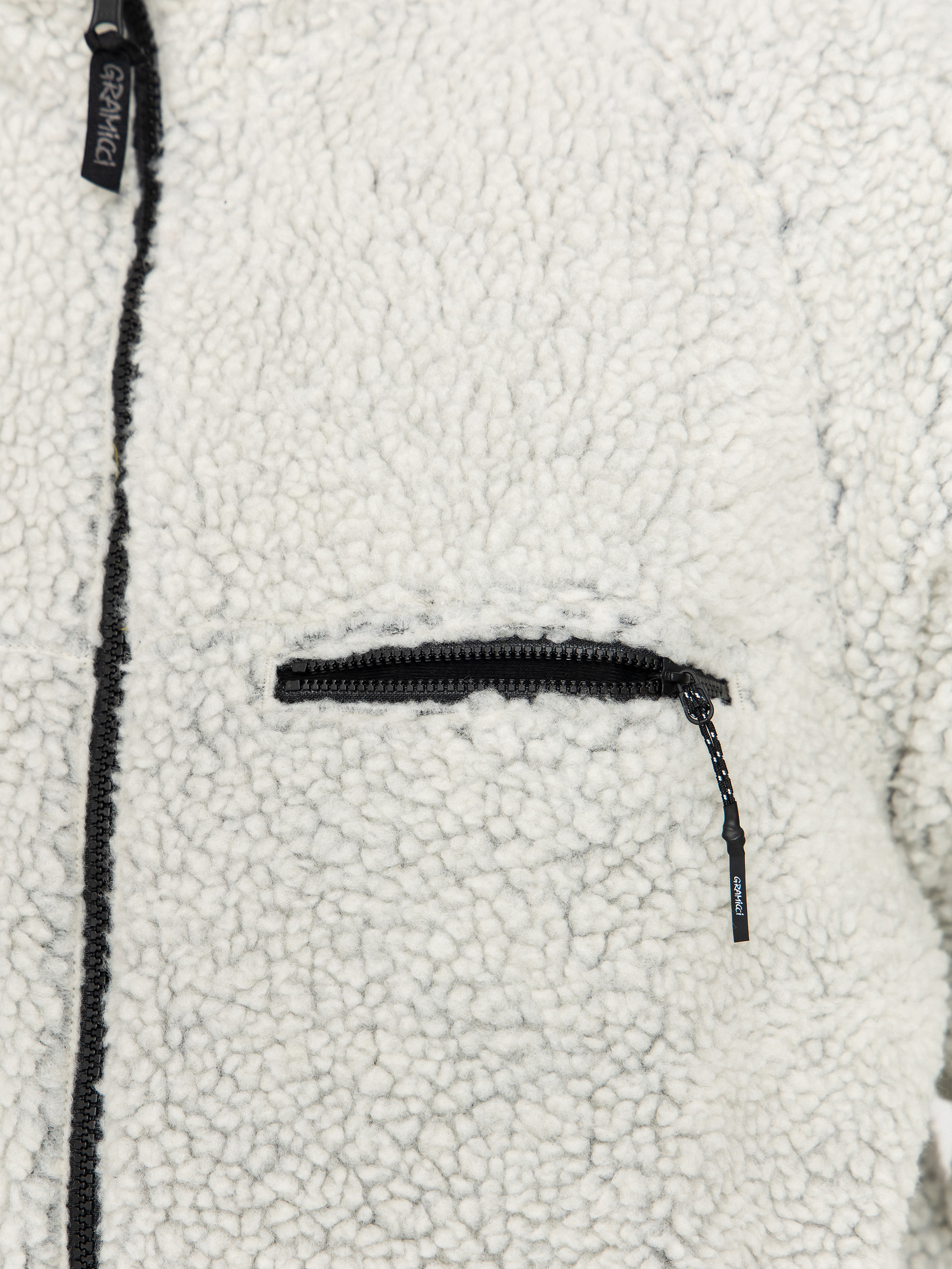 Bunda Gramicci Reversible Sherpa (natural/chartreuse)