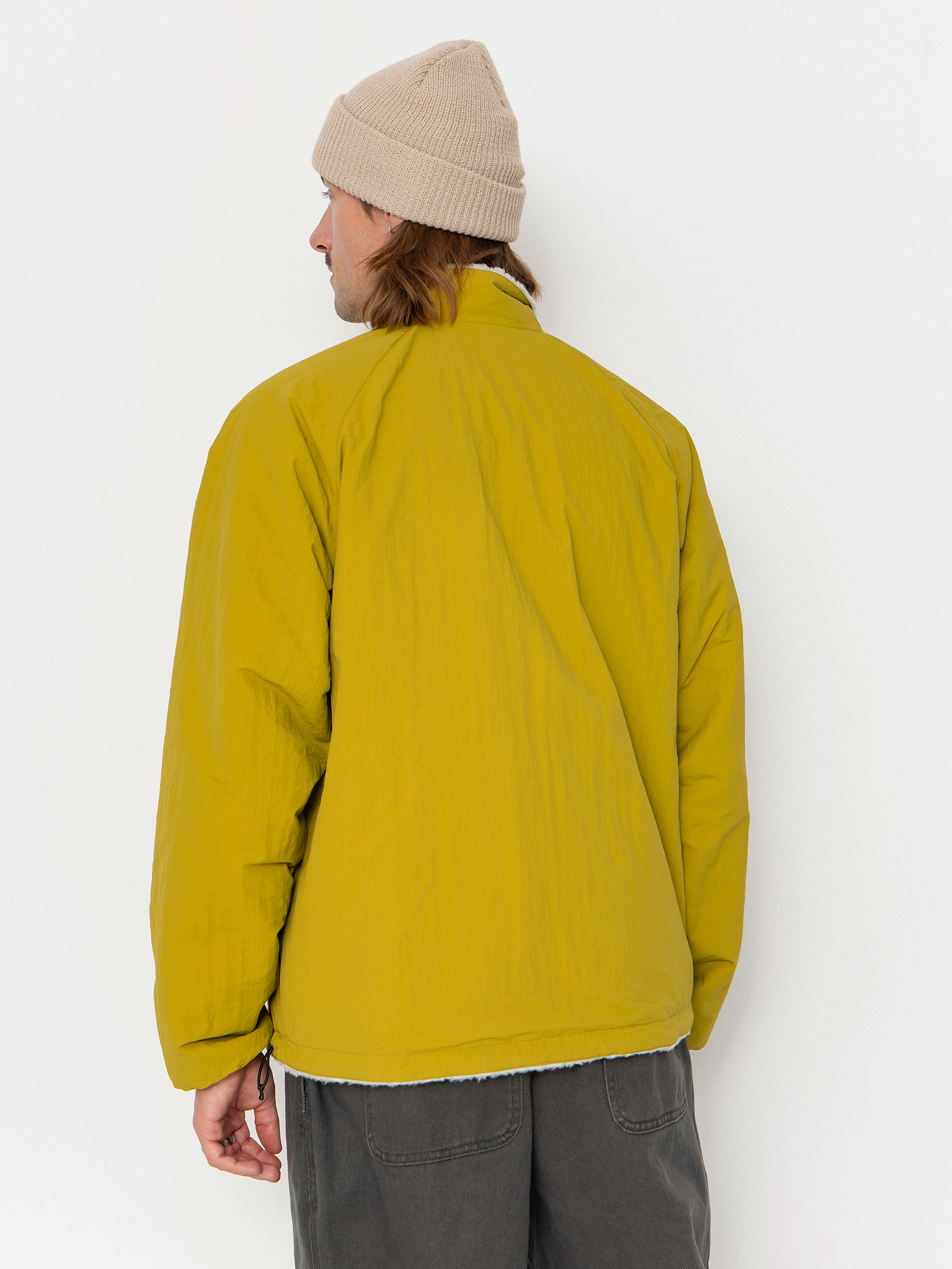 Bunda Gramicci Reversible Sherpa (natural/chartreuse)