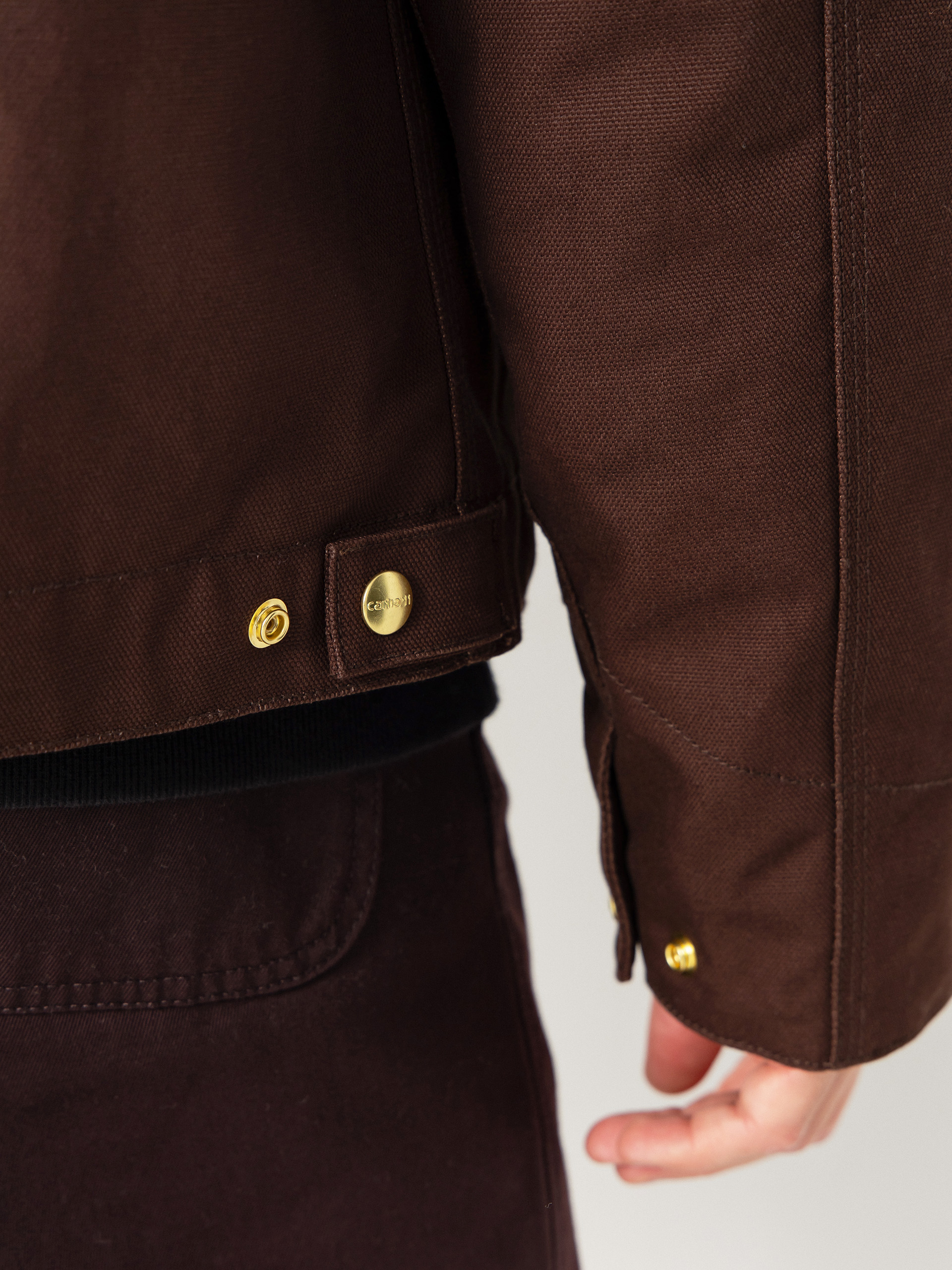Bunda Carhartt WIP Detroit (tobacco/black/rigid)