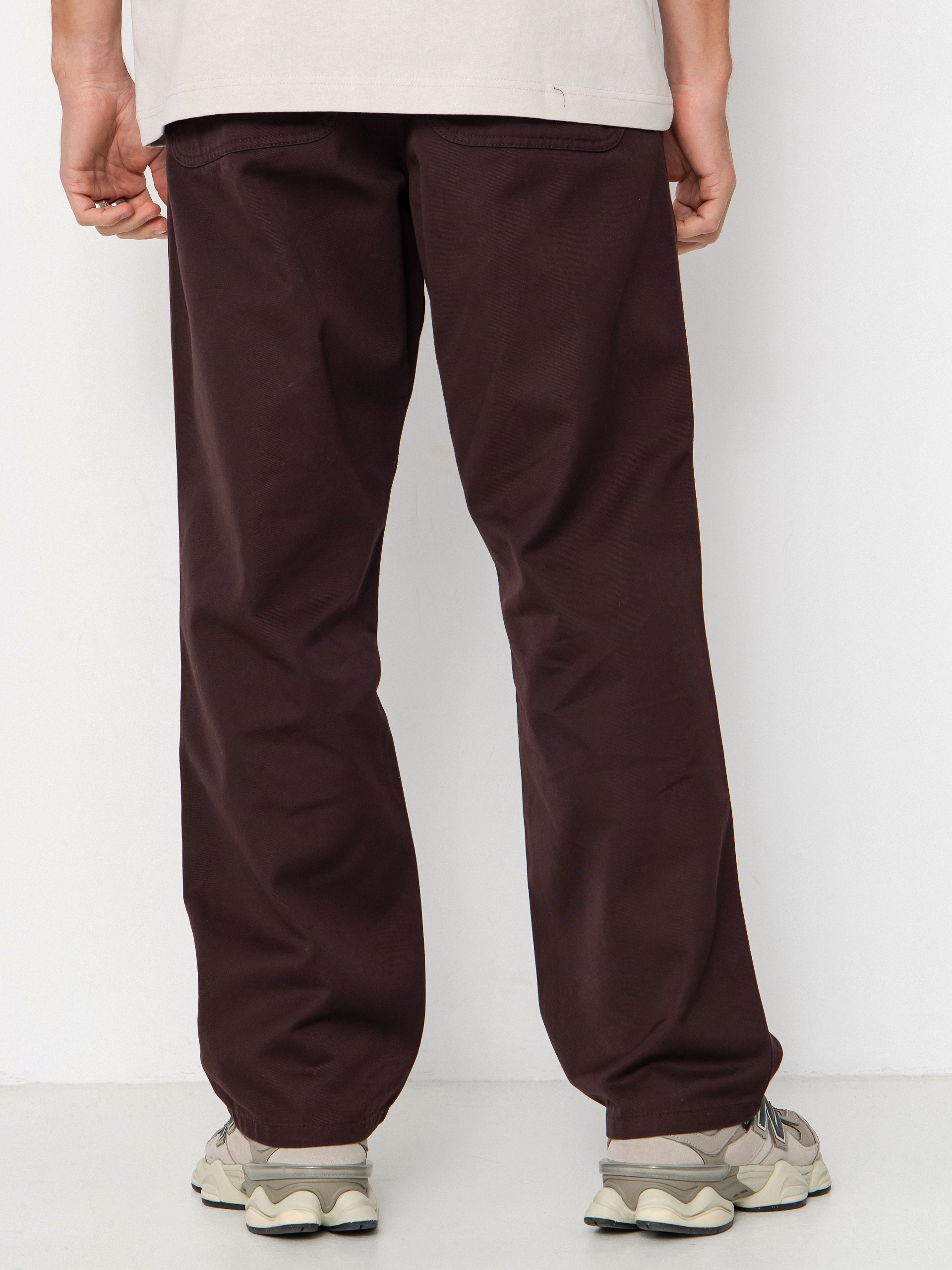 Nohavice Carhartt WIP Simple (palisander/rinsed)
