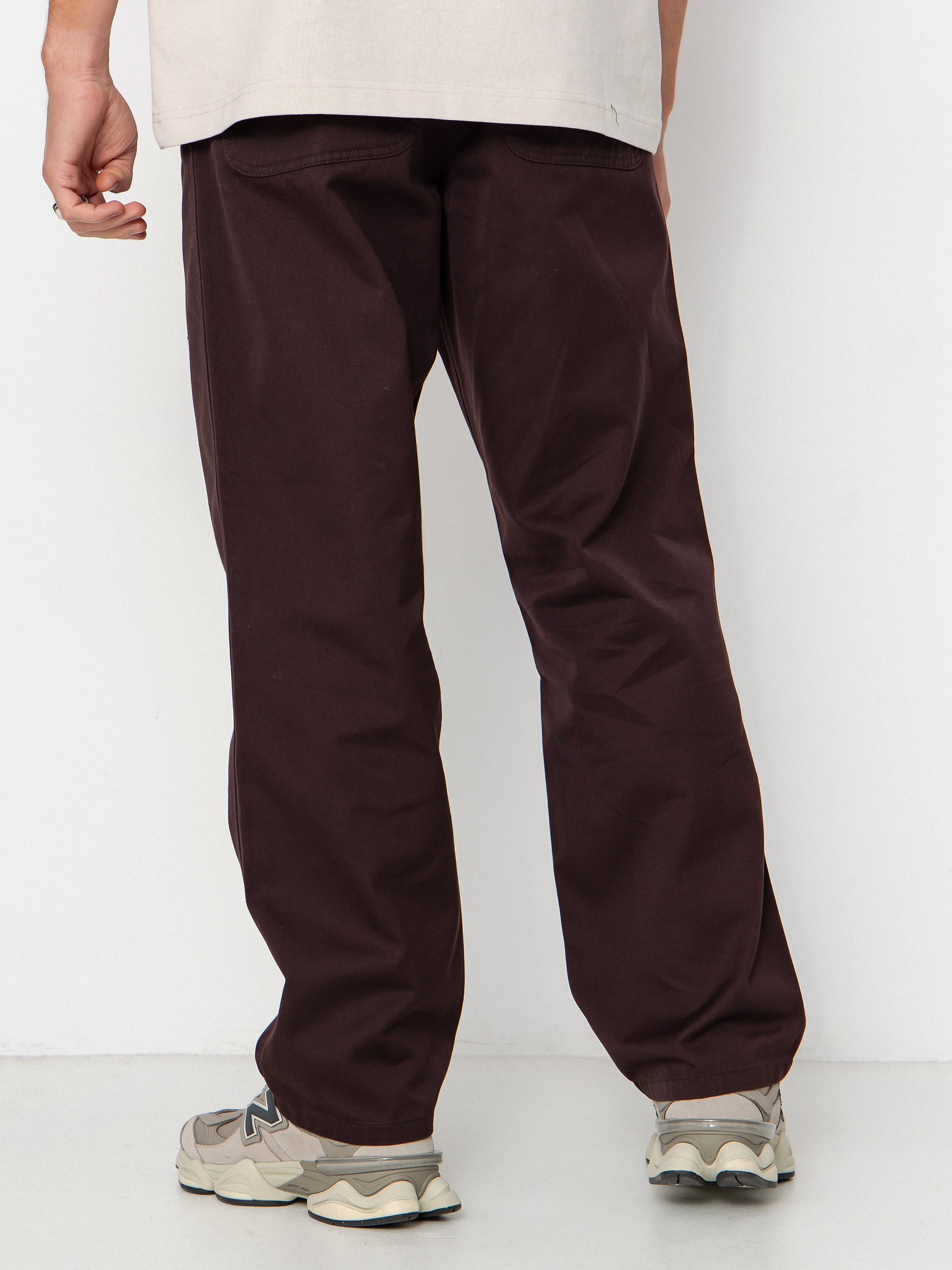Nohavice Carhartt WIP Simple (palisander/rinsed)