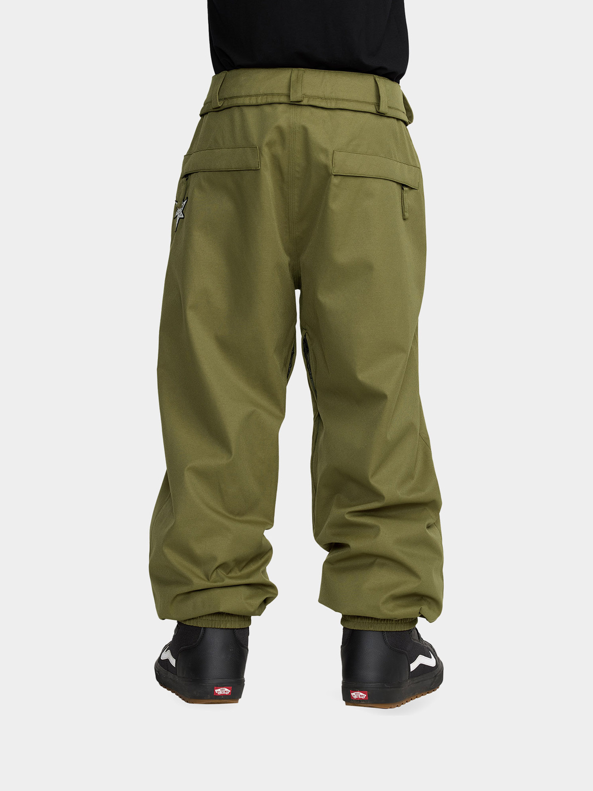 Pánske Snowboardové nohavice Volcom Arthur 20K (dark olive)