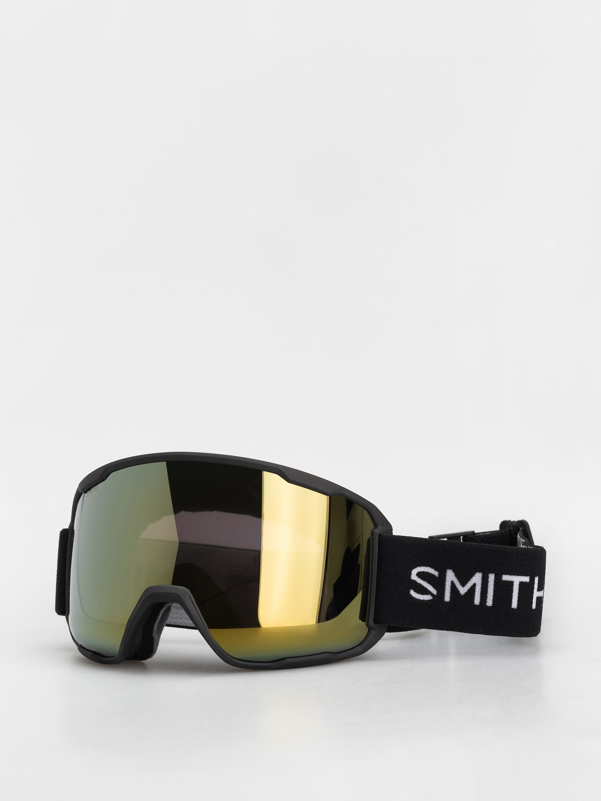 Snowboardovu00e9 okuliare Smith Preview (black/chromapop sun black gold mirror)
