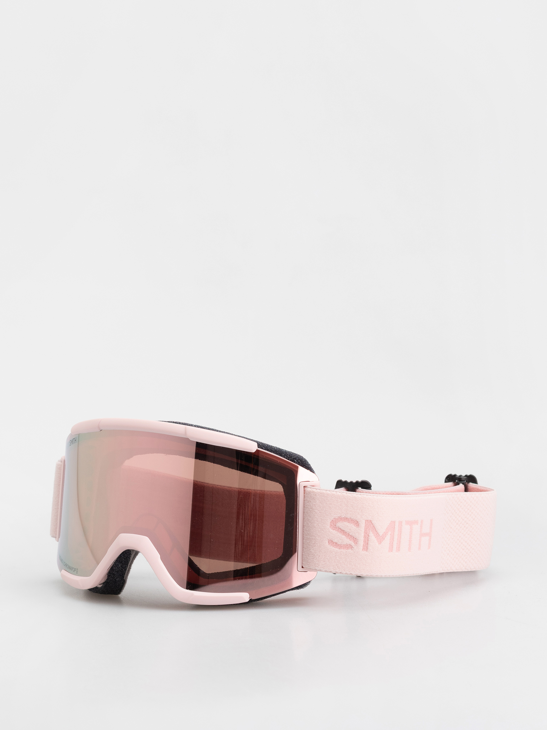 Snowboardovu00e9 okuliare Smith Squad (carnation/chromapop everyday rose gold mirror)