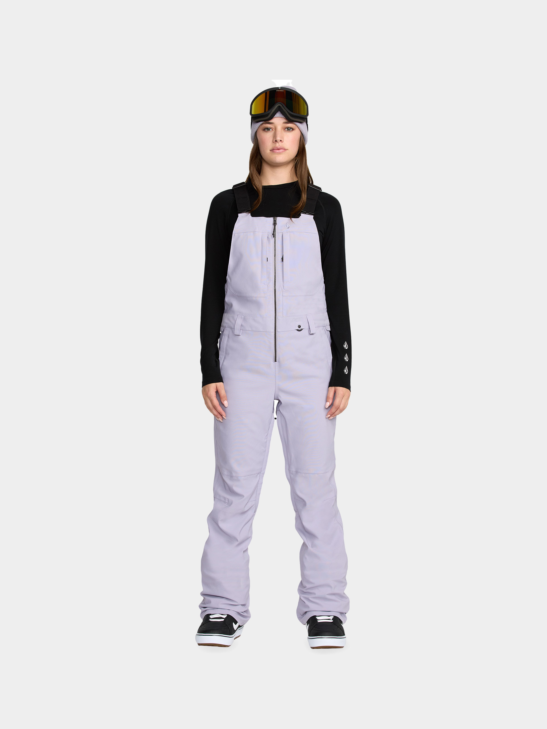 Snowboardové nohavice Volcom Swift Bib Overall Wmn (lavender aura)