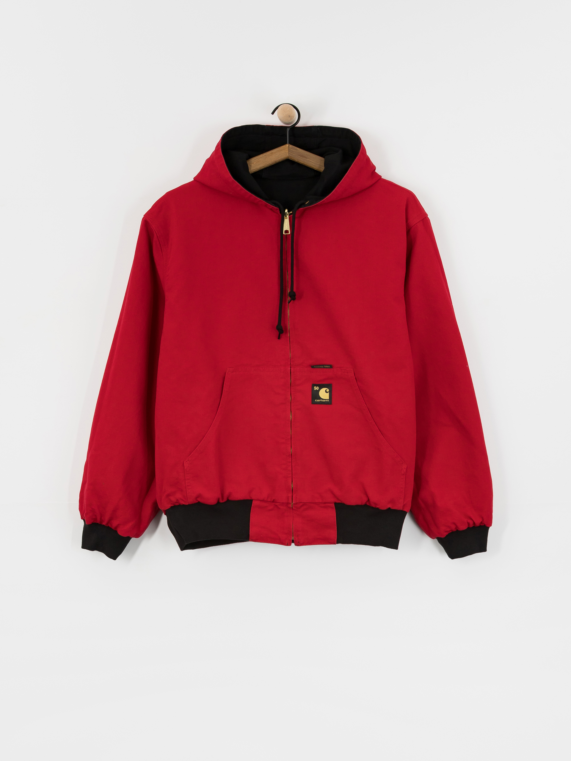 Bunda Carhartt WIP 50 Years Anniversary OG Active (black/usa red/rinsed)