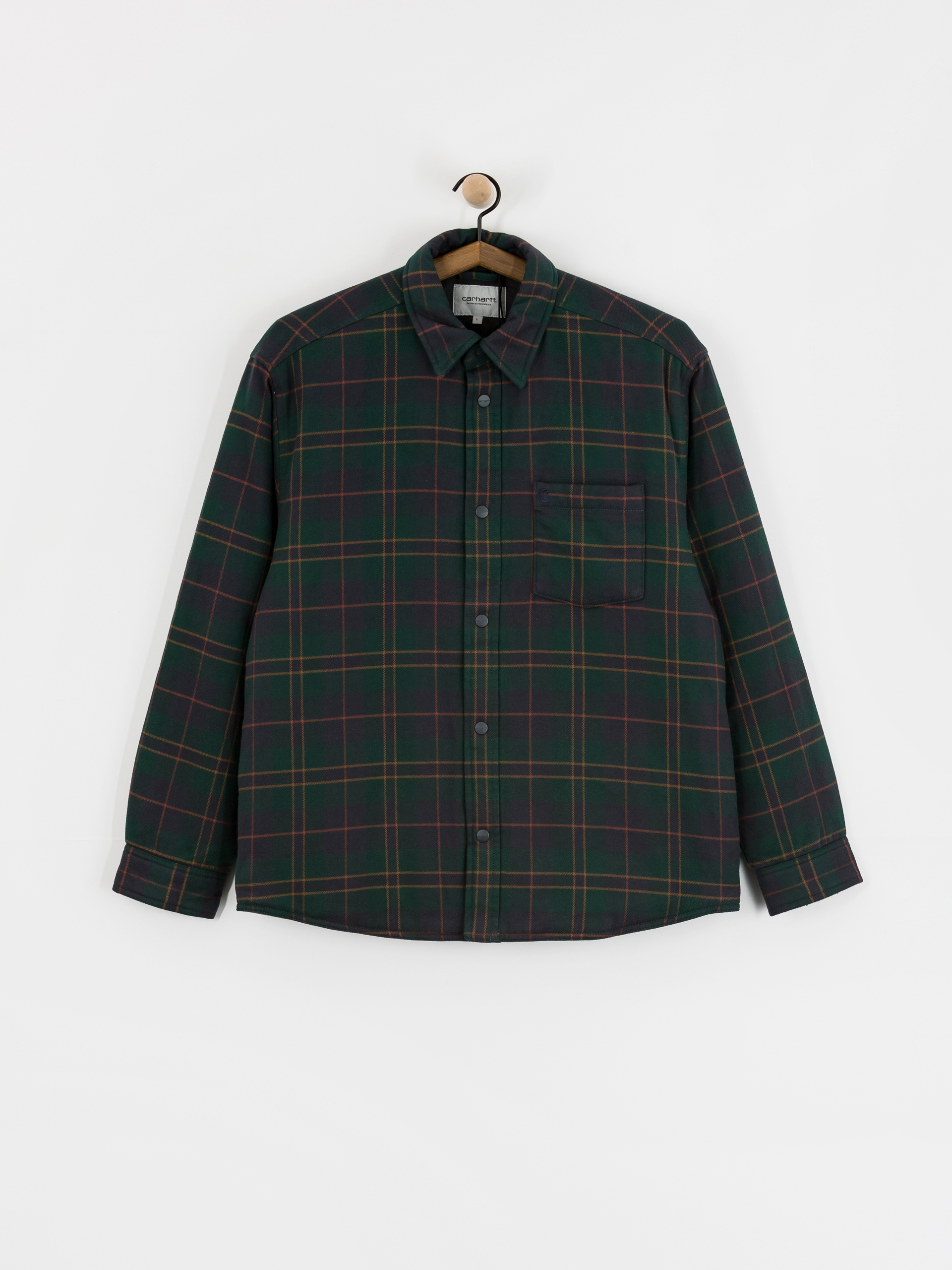 Bunda Carhartt WIP Gargan (gargan check/dark fir)
