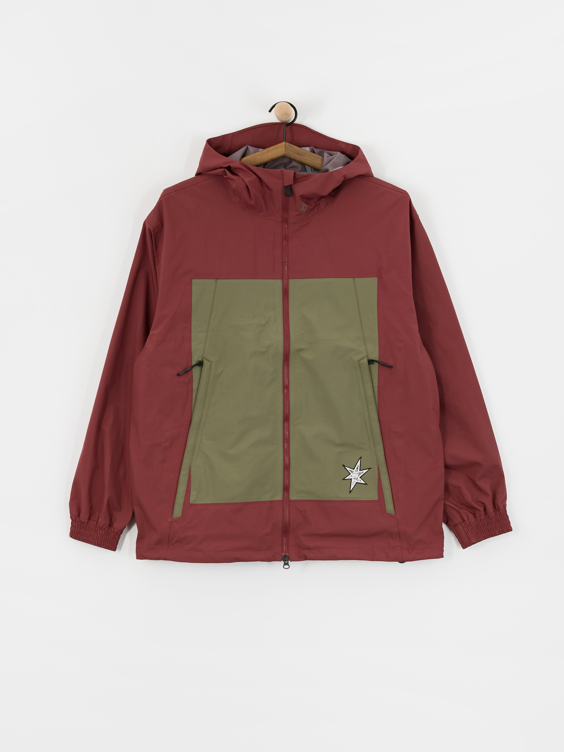 Snowboardová bunda Volcom Arthur 3L (burnt red)