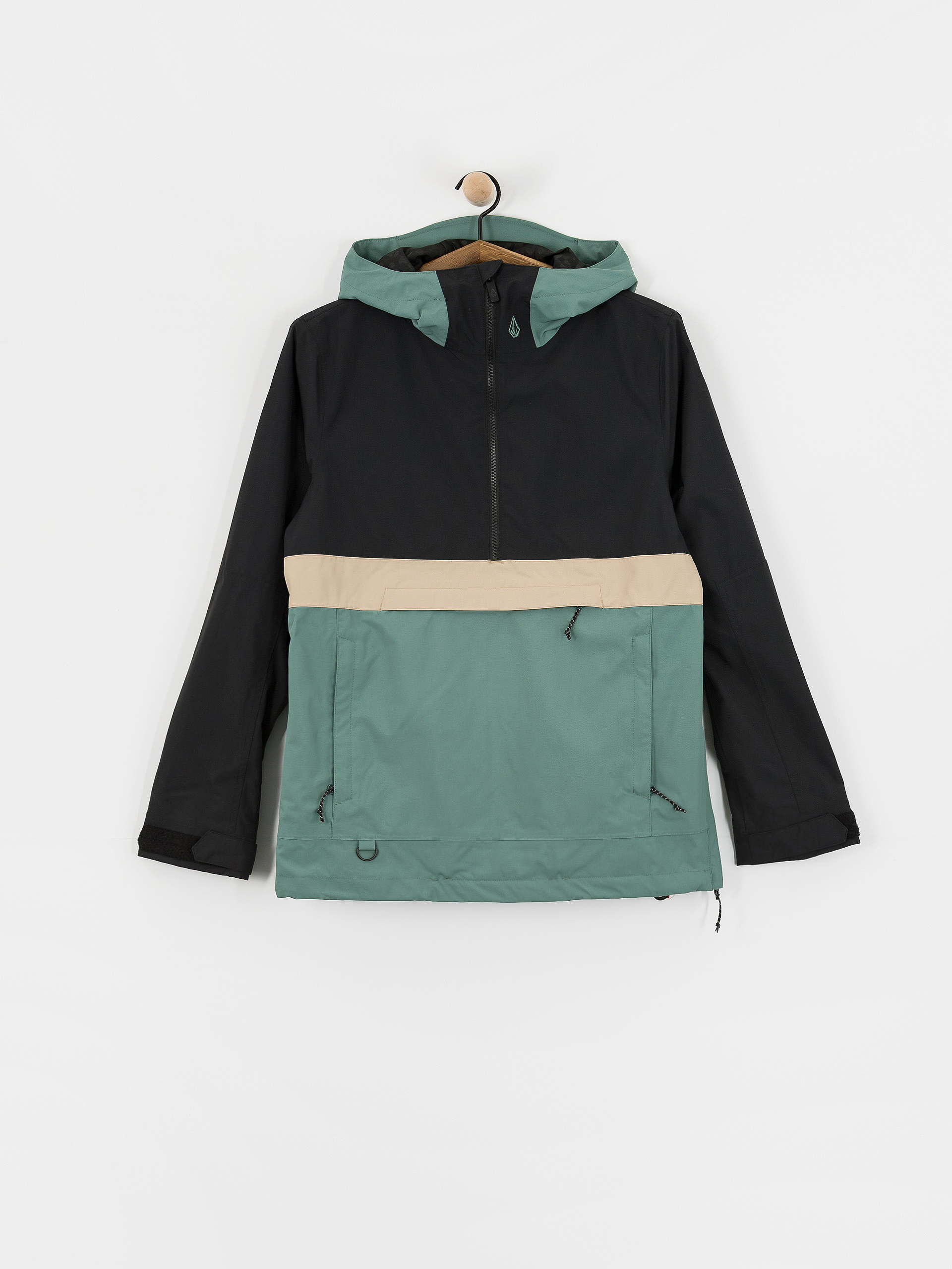 Snowboardovu00e1 bunda Volcom Harlan Pullover Wmn (spruce green)