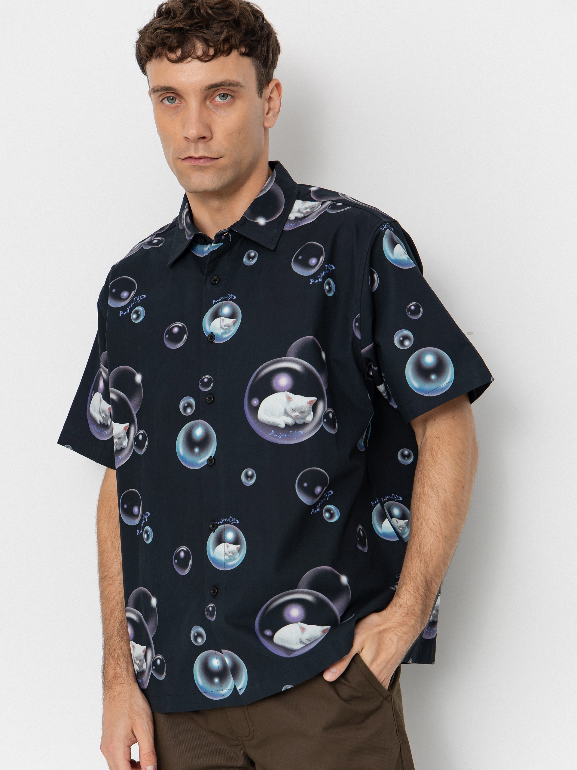 Košeľa RipNDip Bubbles (black)