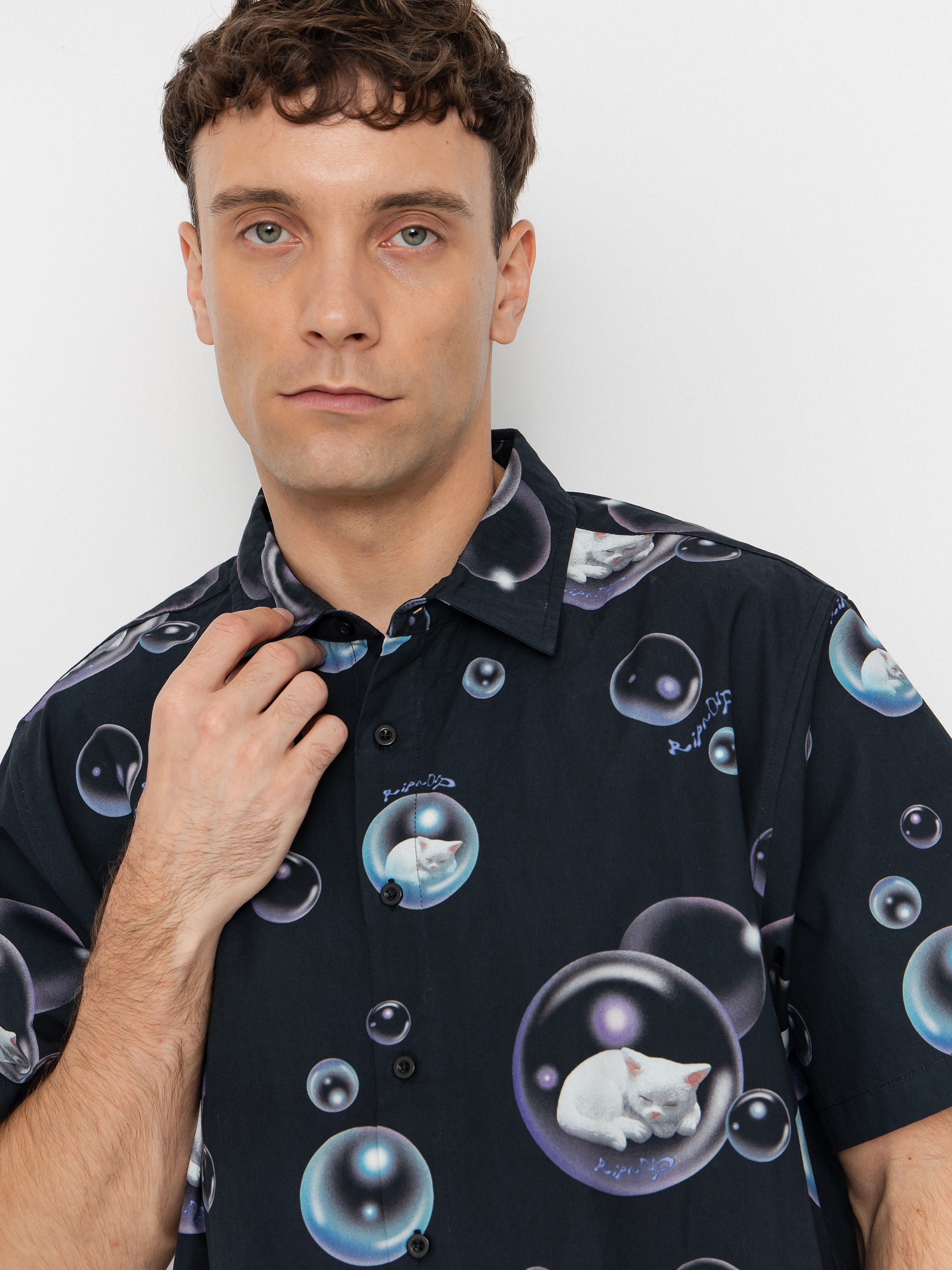 Košeľa RipNDip Bubbles (black)