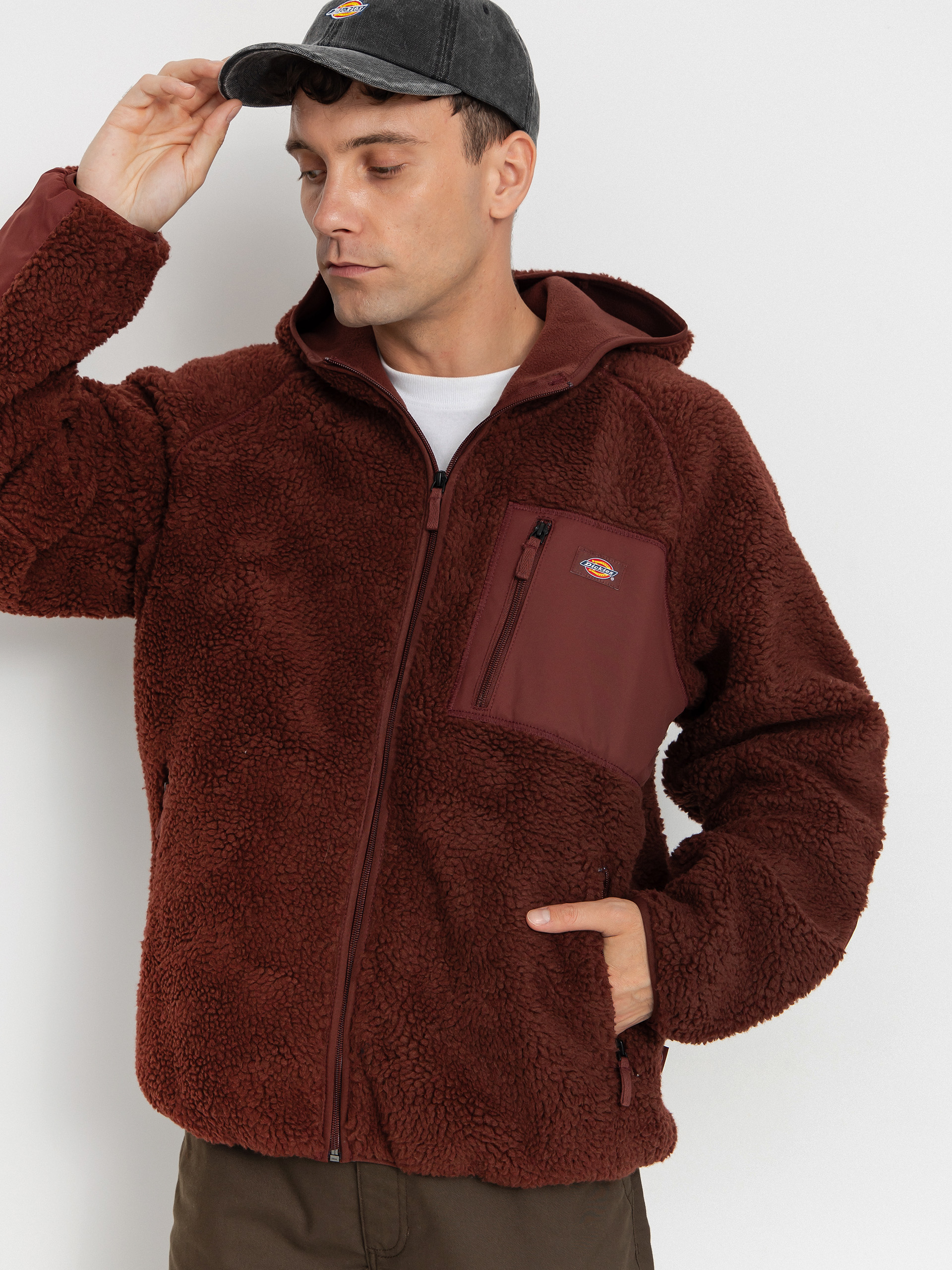 Flísová mikina Dickies Central High Pile (andorra)