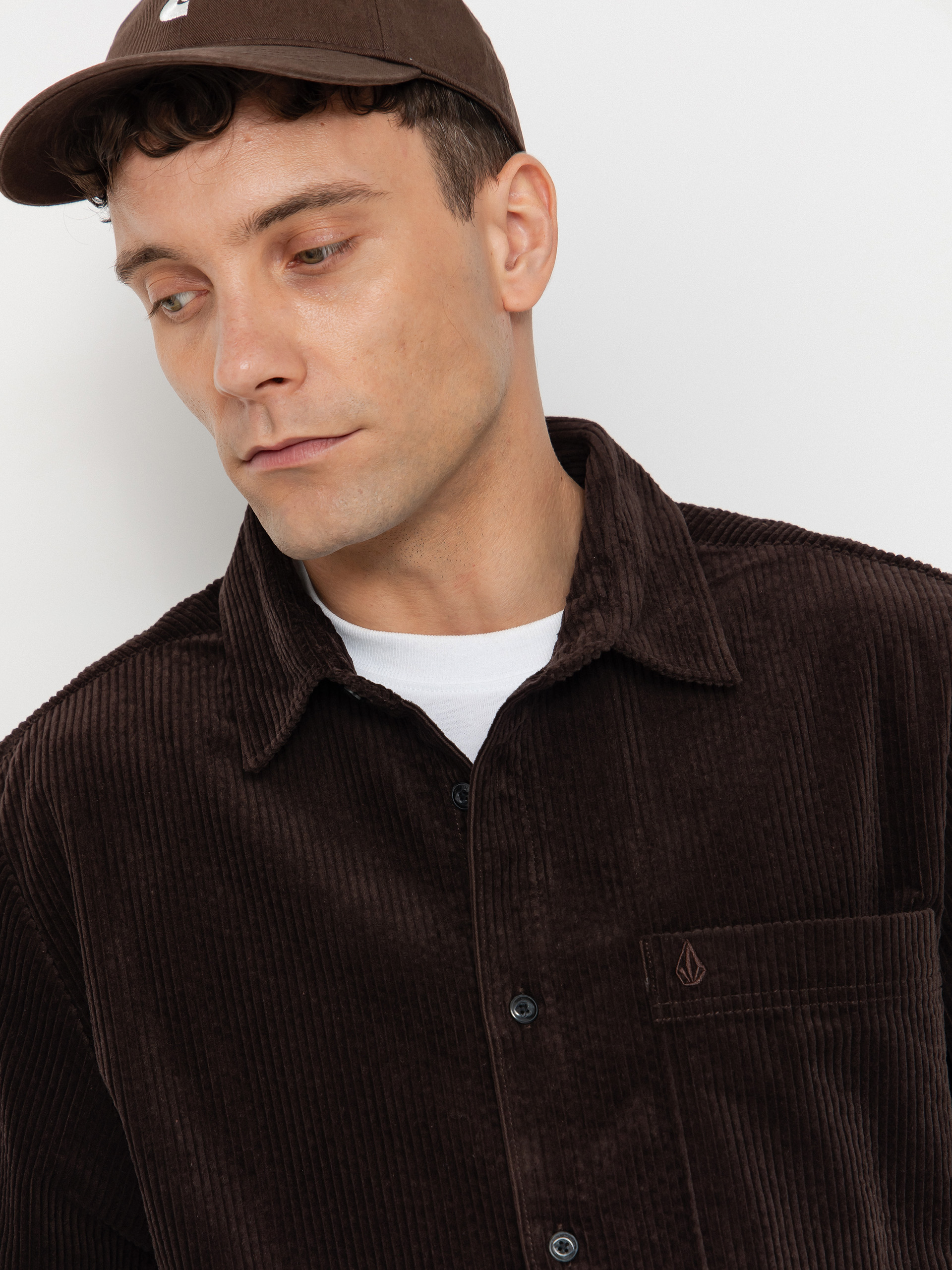 Košeľa Volcom Fostered (cacao)