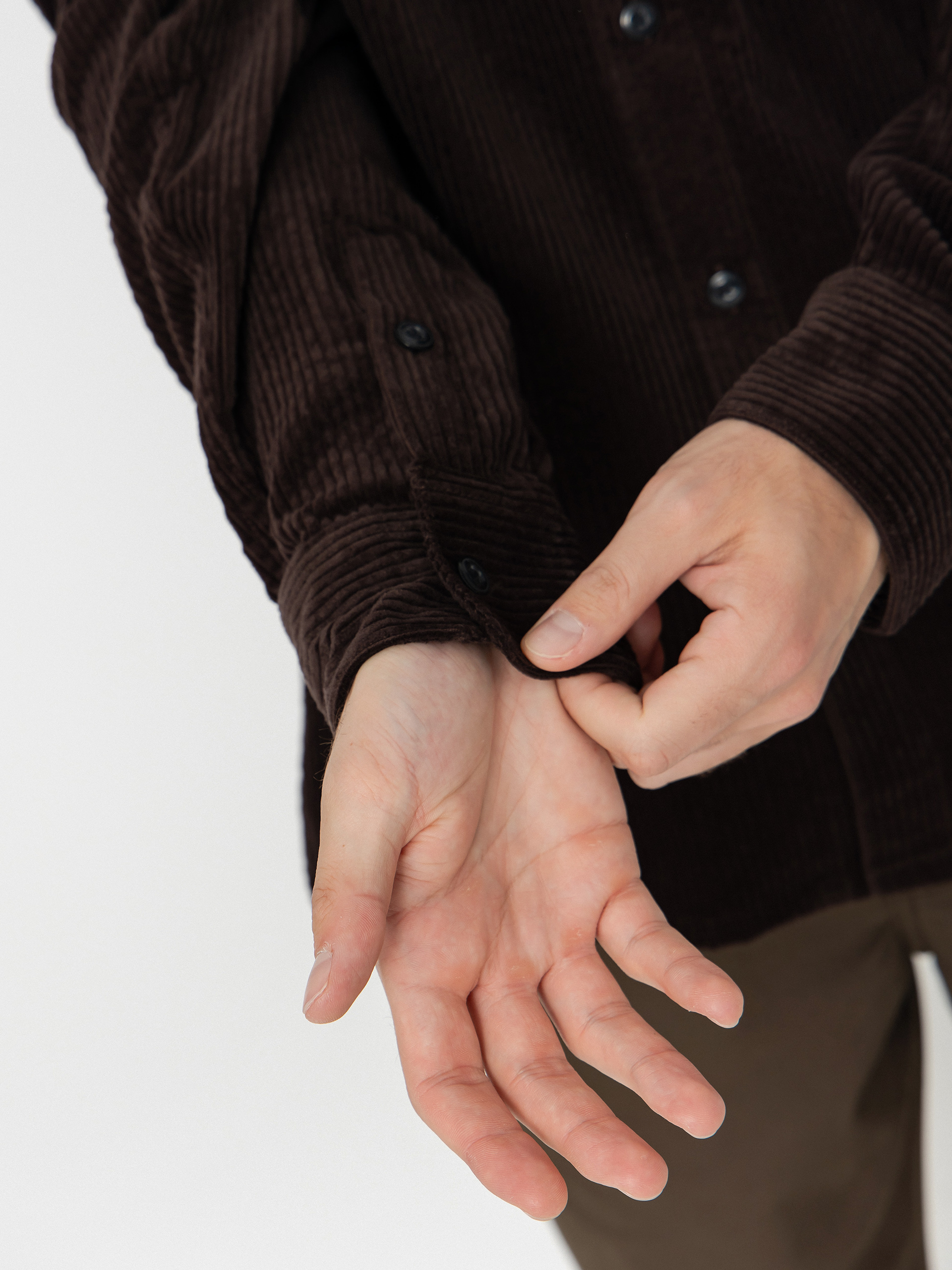 Košeľa Volcom Fostered (cacao)