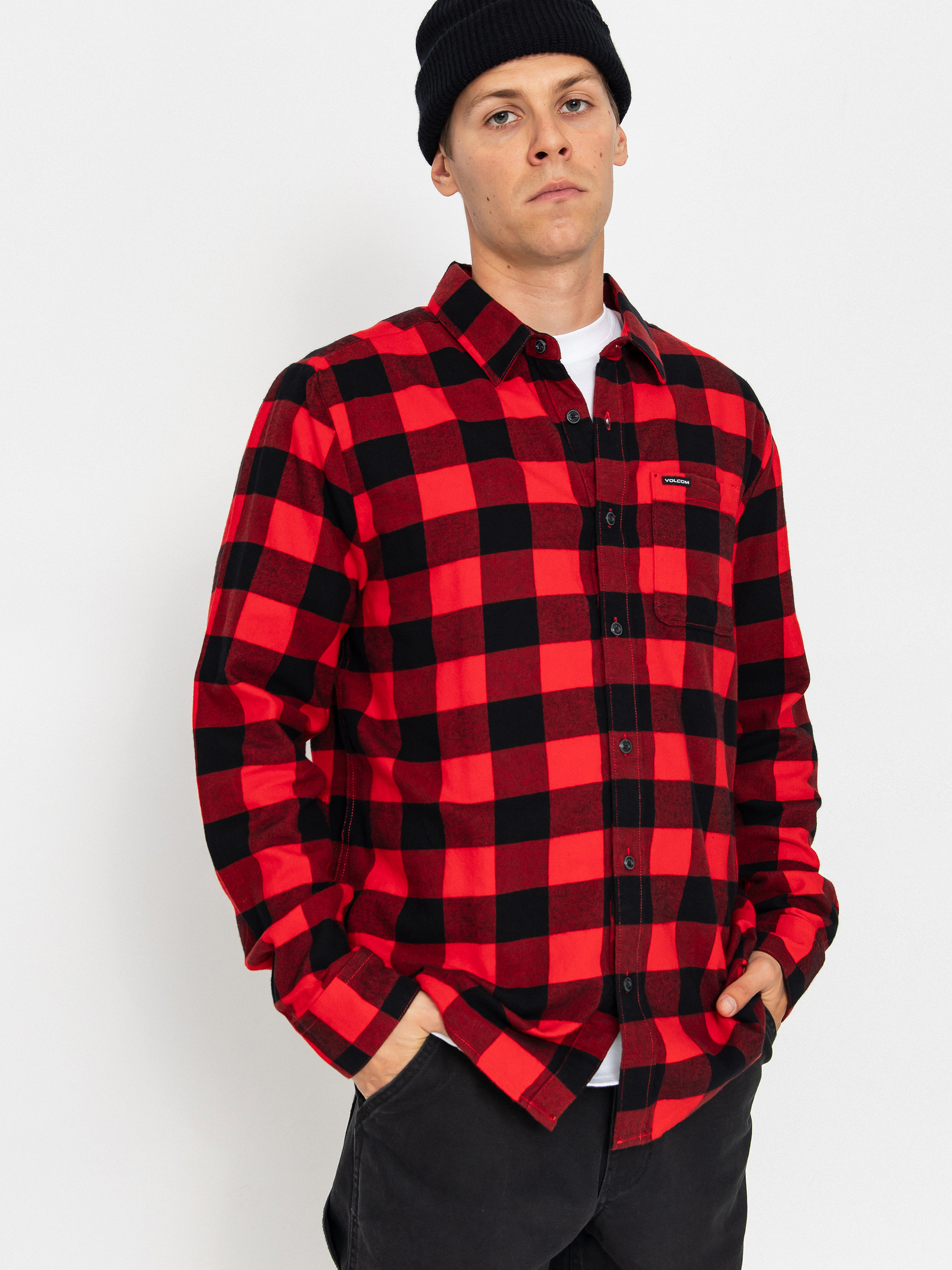 Košeľa Volcom Caden Plaid