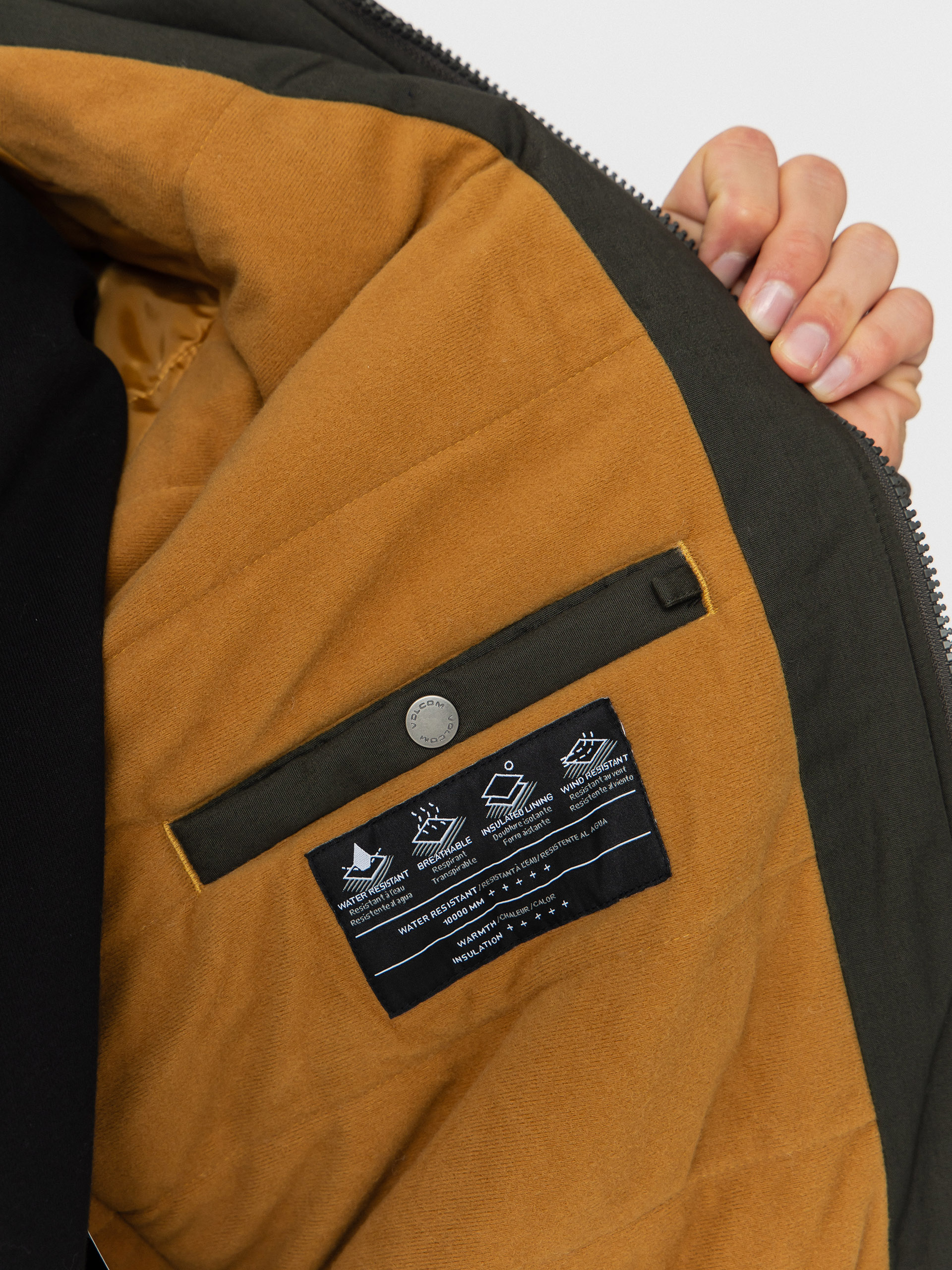 Bunda Volcom Hernan 10K (rinsed black)