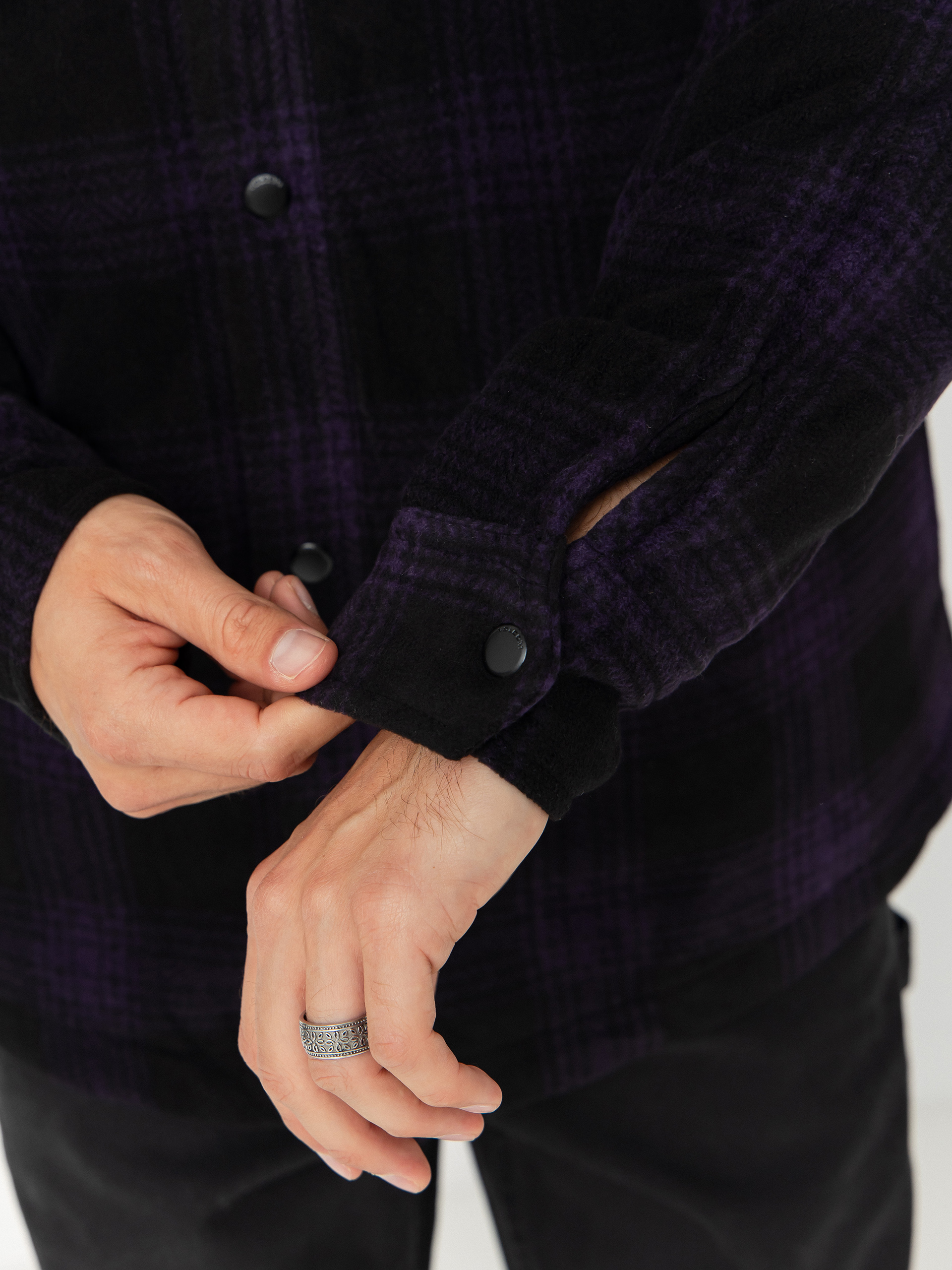Košeľa Volcom Bowered Fleece (dark purple)