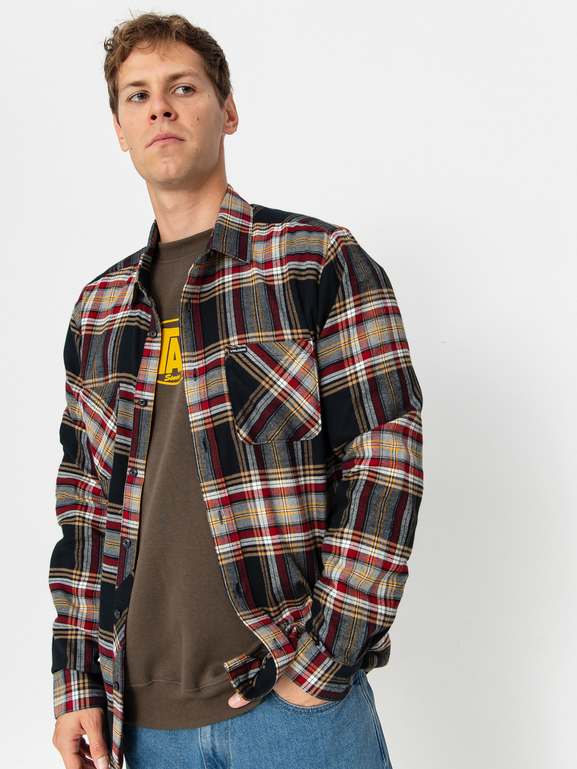 Košeľa Volcom Netastone Flannel