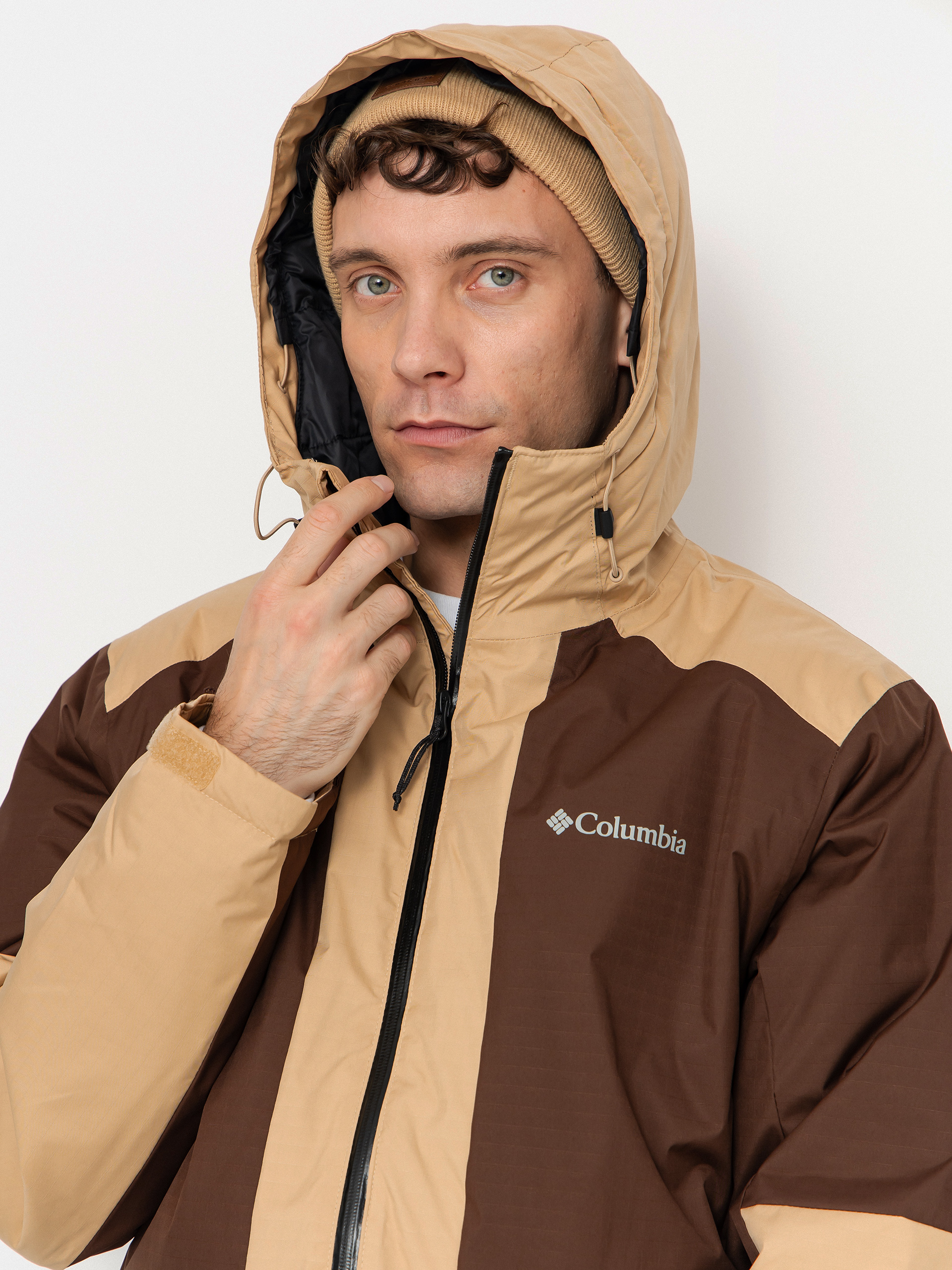 Bunda Columbia Point Park II Insulated (black/tobacco)